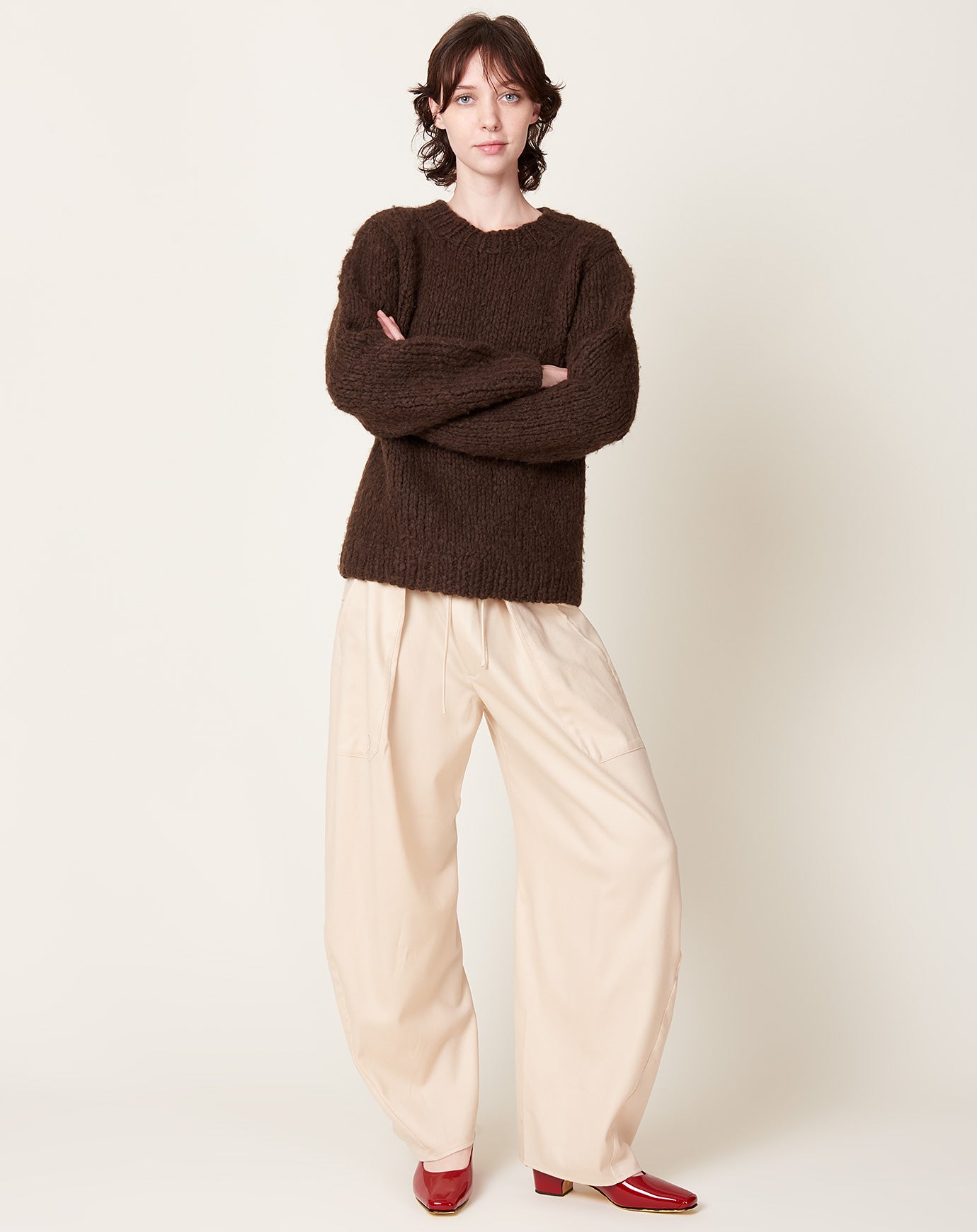 JUD Carnaby Unisex Crew in Cocoa