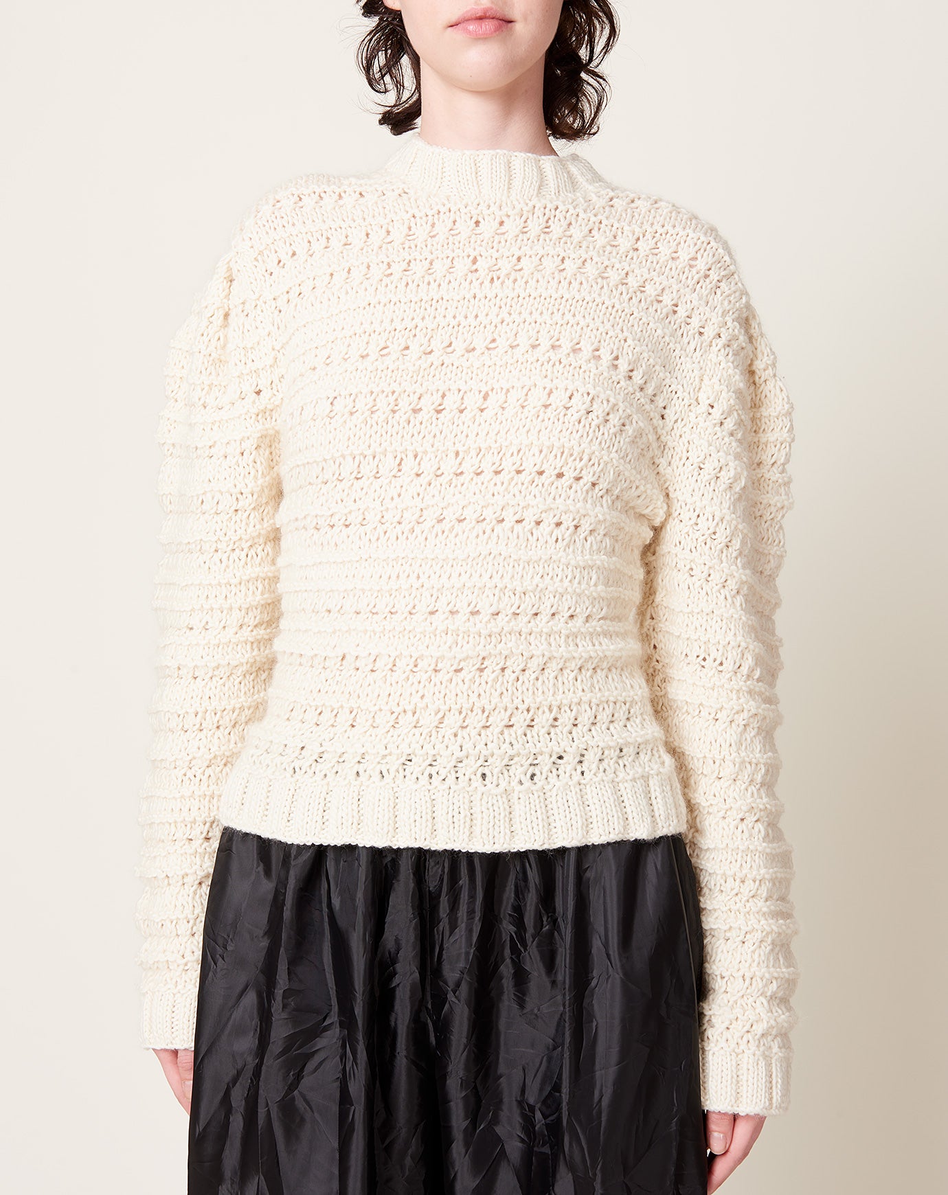 JUD Catwick Sweater in Ecru