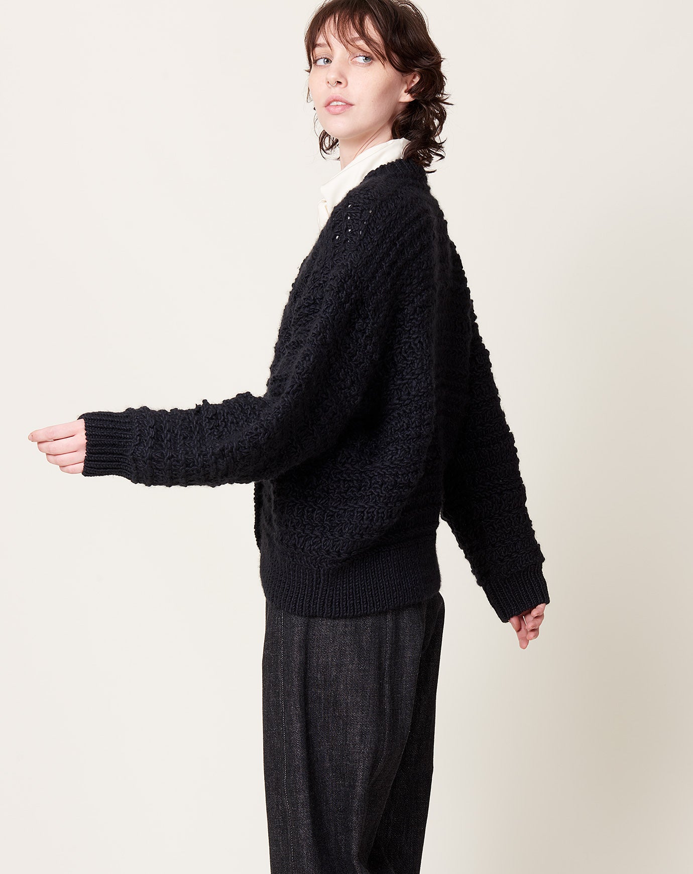 JUD Danby Cardigan in Black