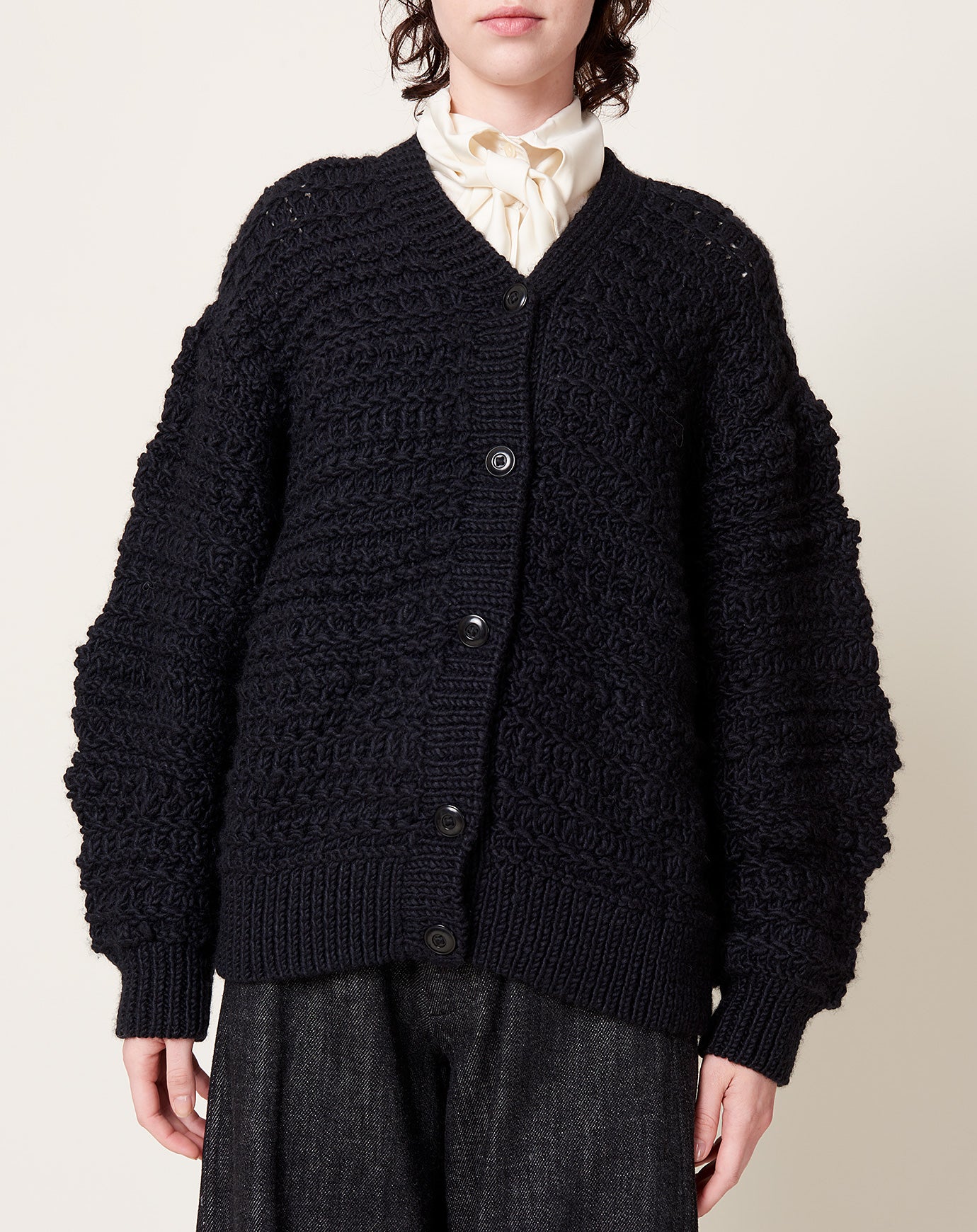 JUD Danby Cardigan in Black