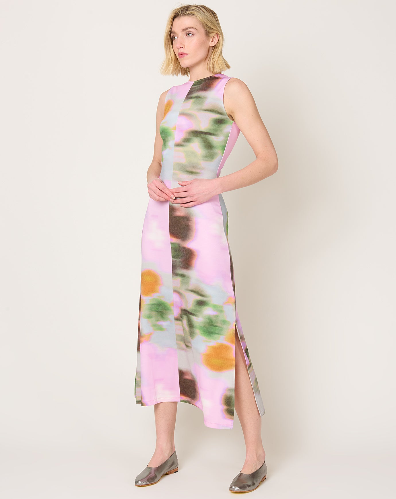 Julia Heuer Nero Jersey Dress in Maris