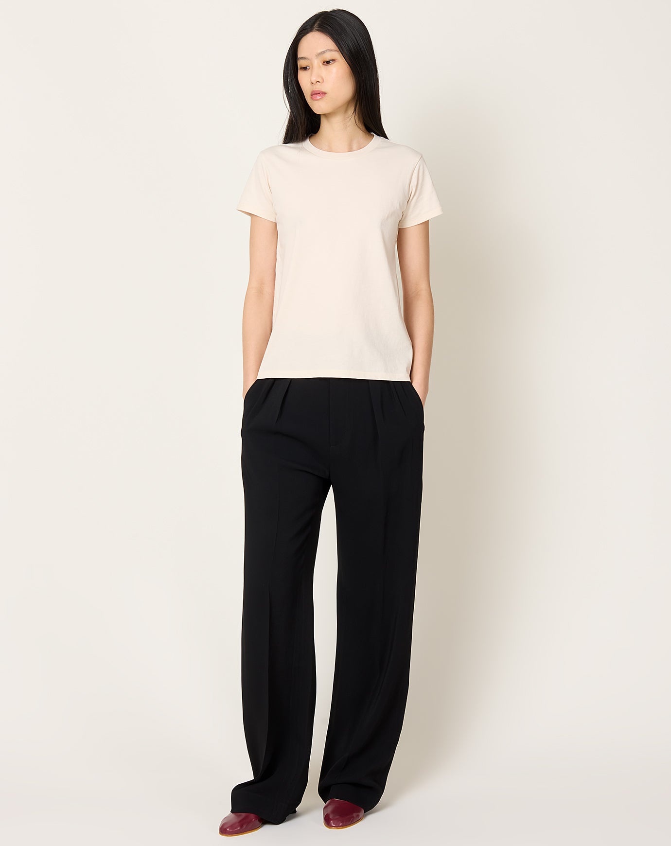 Kallmeyer Aiden Pleated Trouser in Black