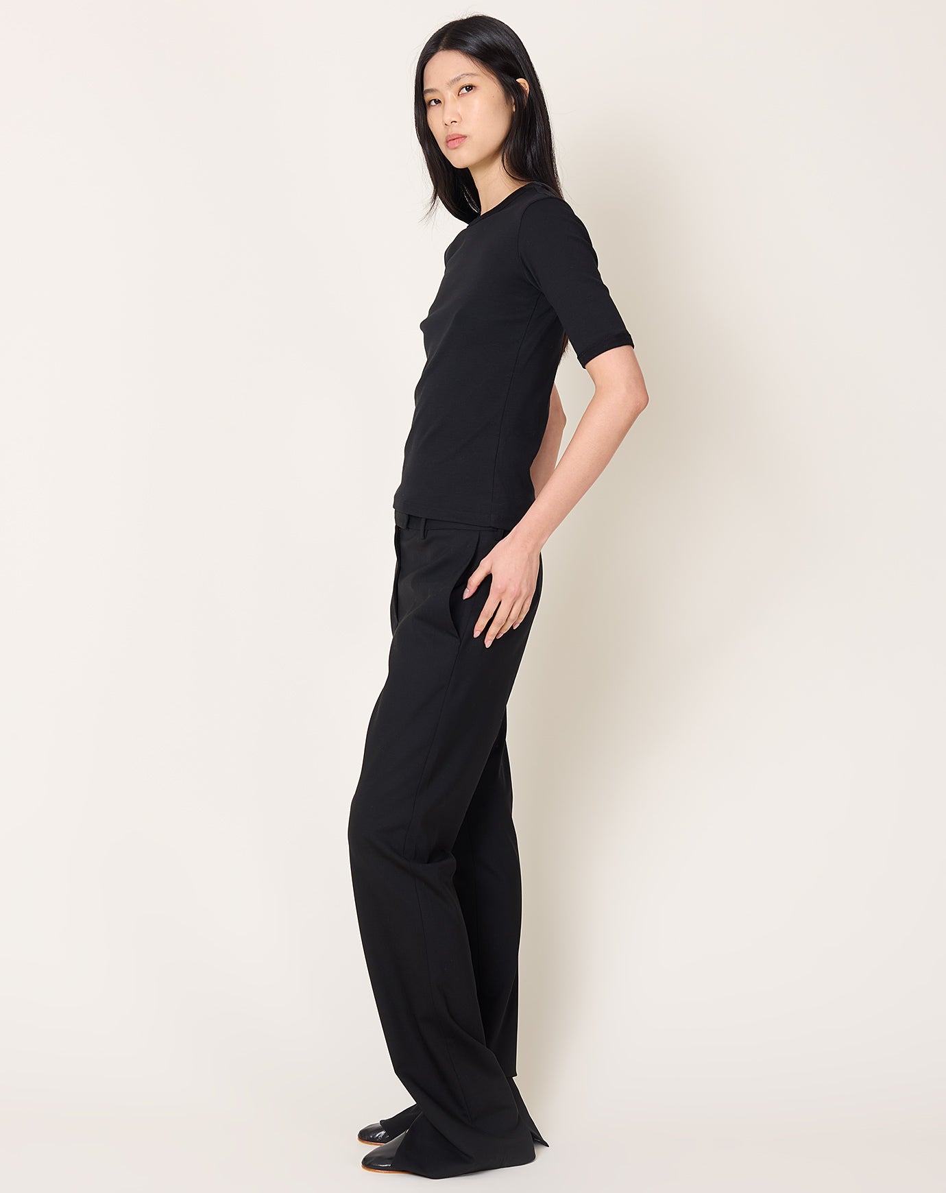 Kallmeyer Charlie Long Trouser in Black