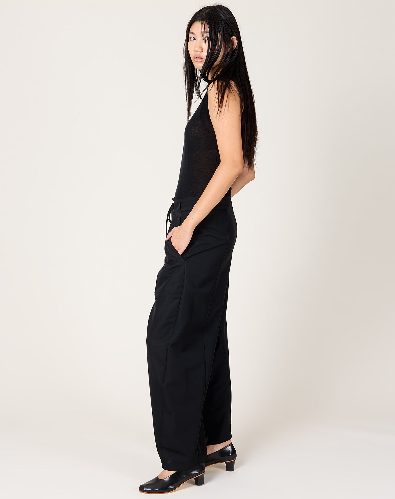 Kallmeyer Clemence Pant in Black Gazar