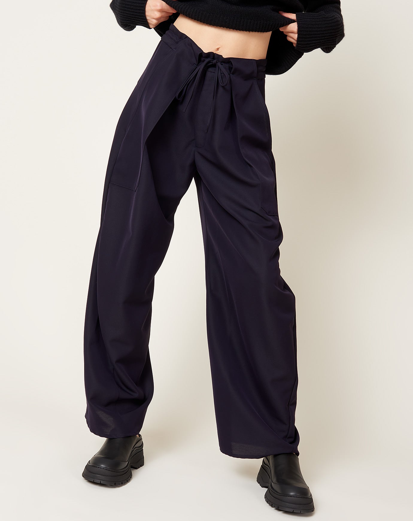 Kallmeyer Clemence Pant in Midnight Gazar