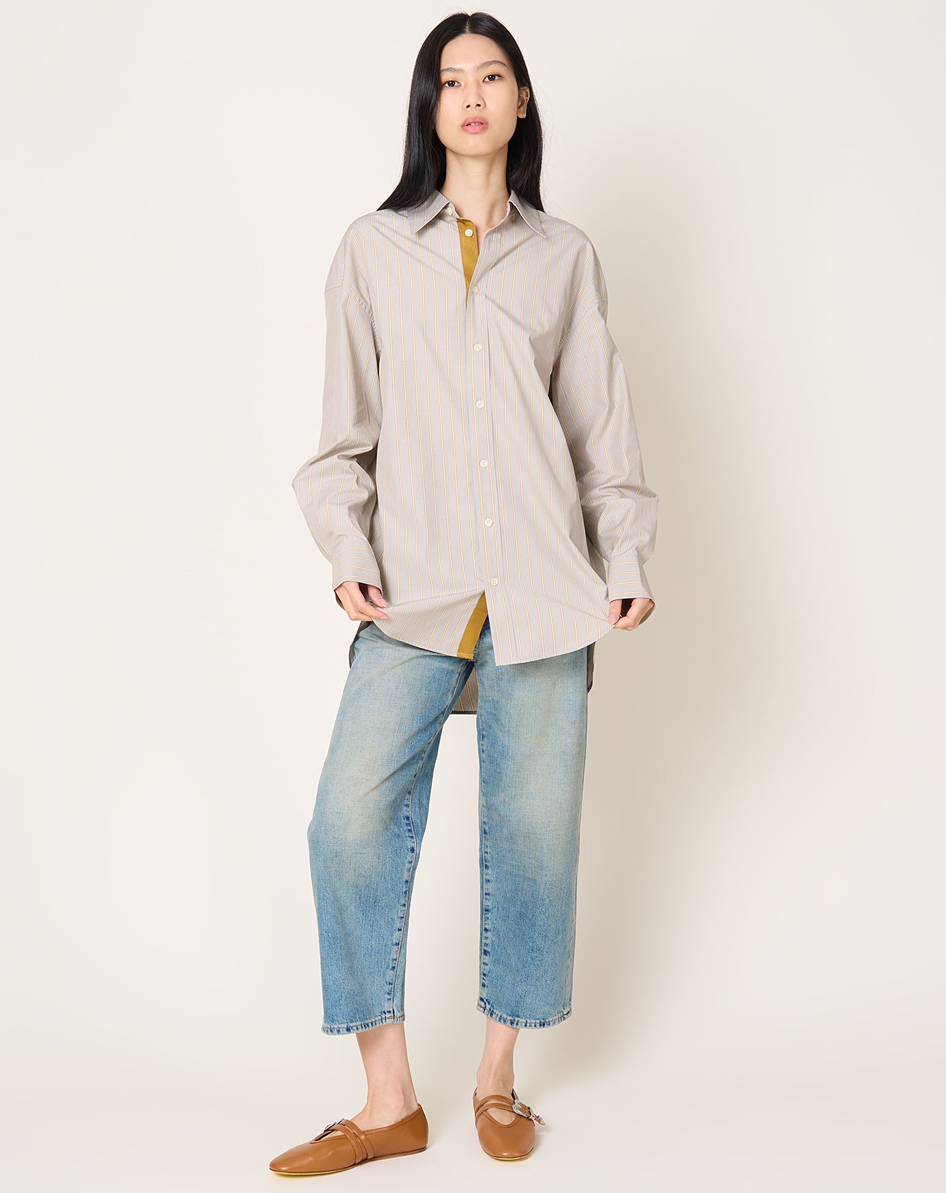 Kallmeyer Dani Button Down in Mist