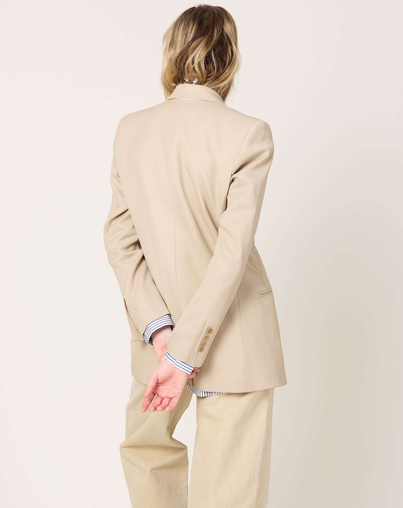 Kallmeyer Emilio Tuxedo Blazer in Khaki
