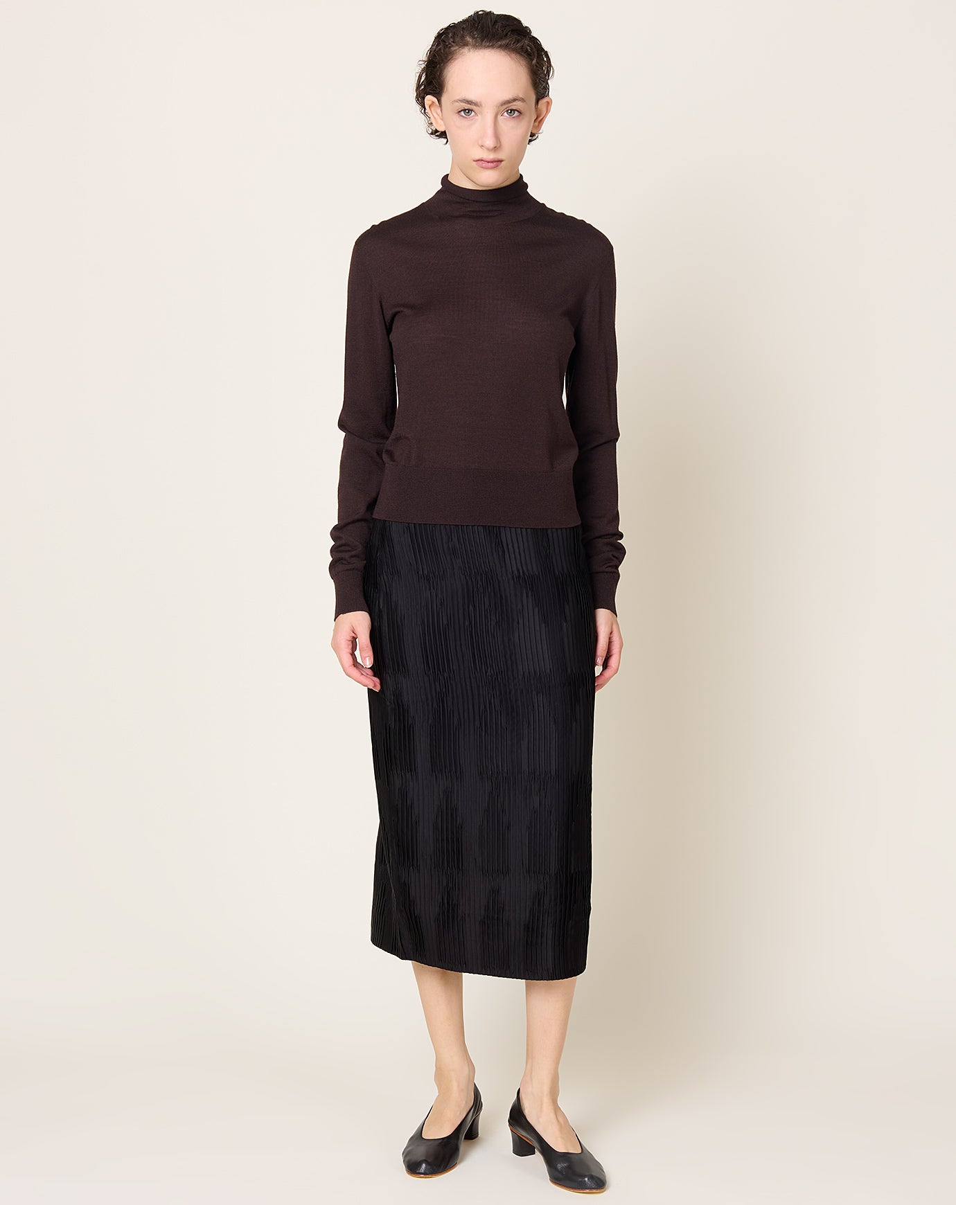 Kallmeyer Idris Turtleneck in Cacao