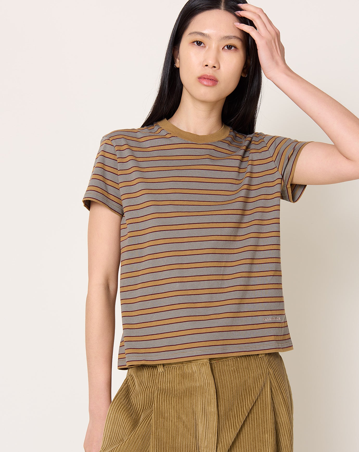 Kallmeyer Kenzie T-Shirt in Mist Stripe