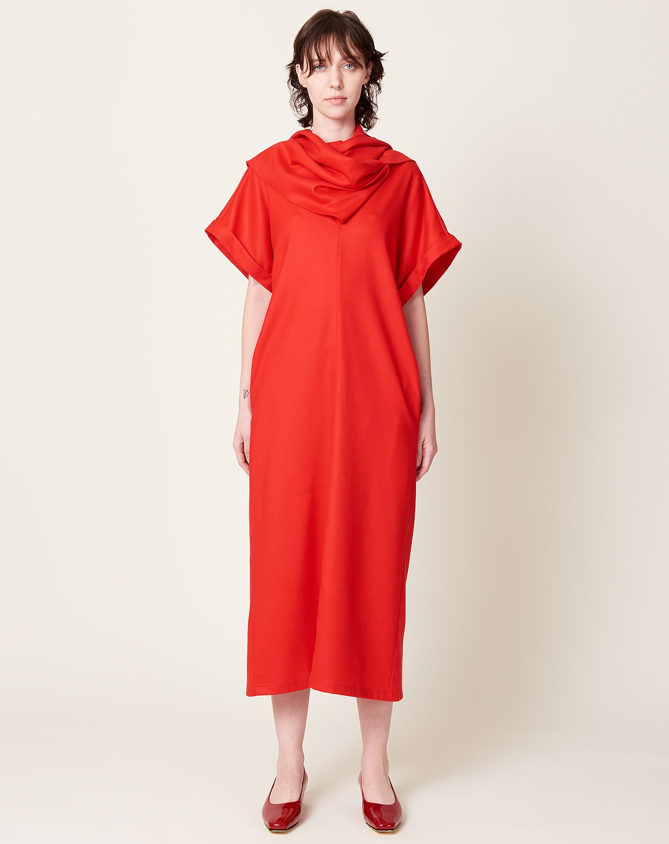 Kallmeyer Myra Long Dress in Scarlet