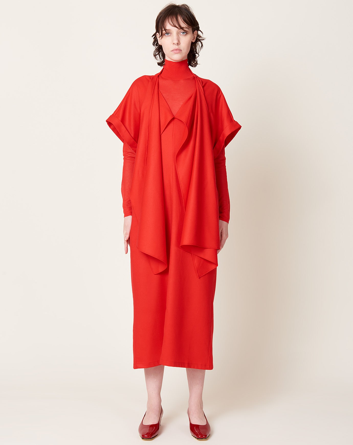 Kallmeyer Myra Long Dress in Scarlet