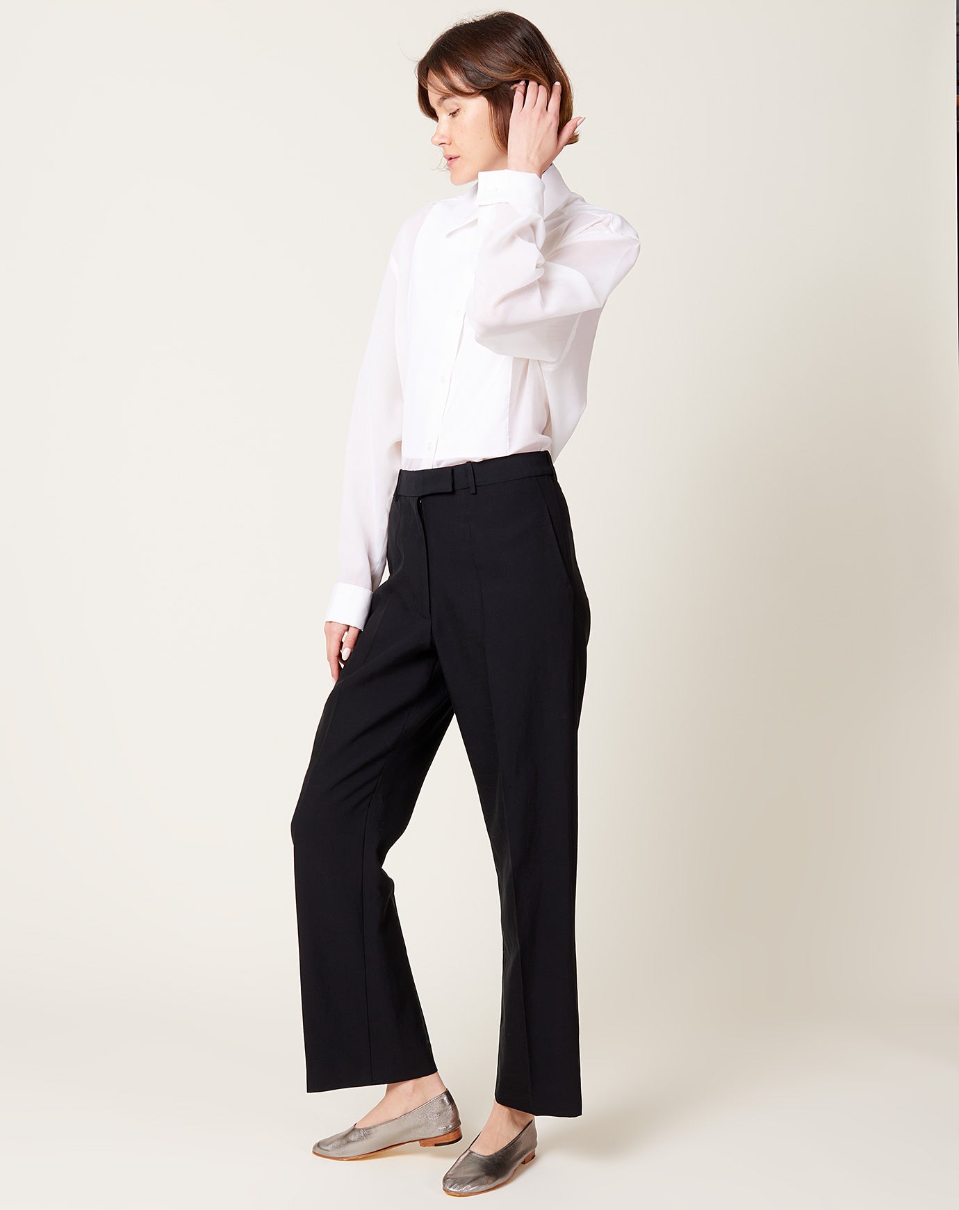 Kallmeyer Nora Tuxedo Trouser in Black