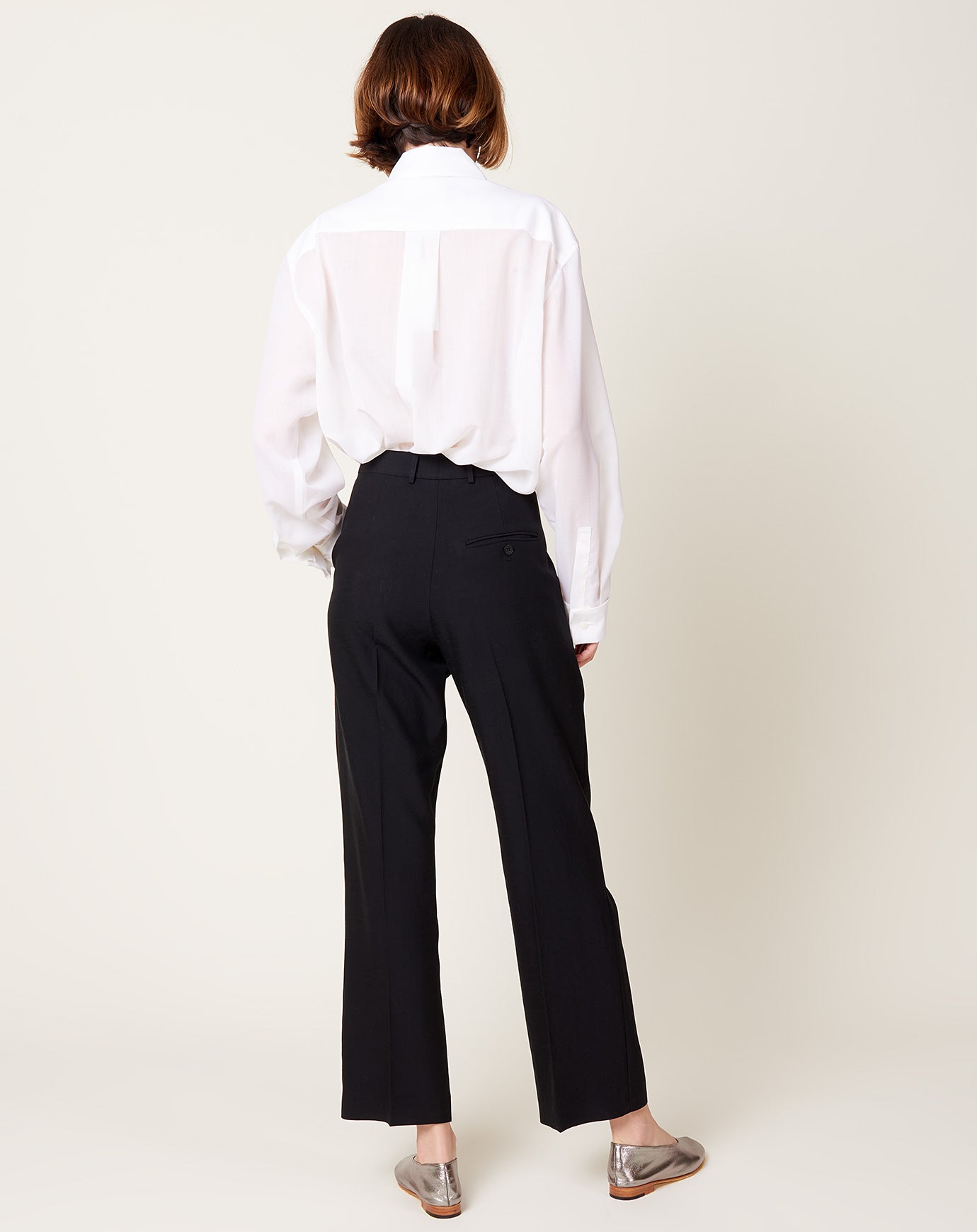 Kallmeyer Nora Tuxedo Trouser in Black