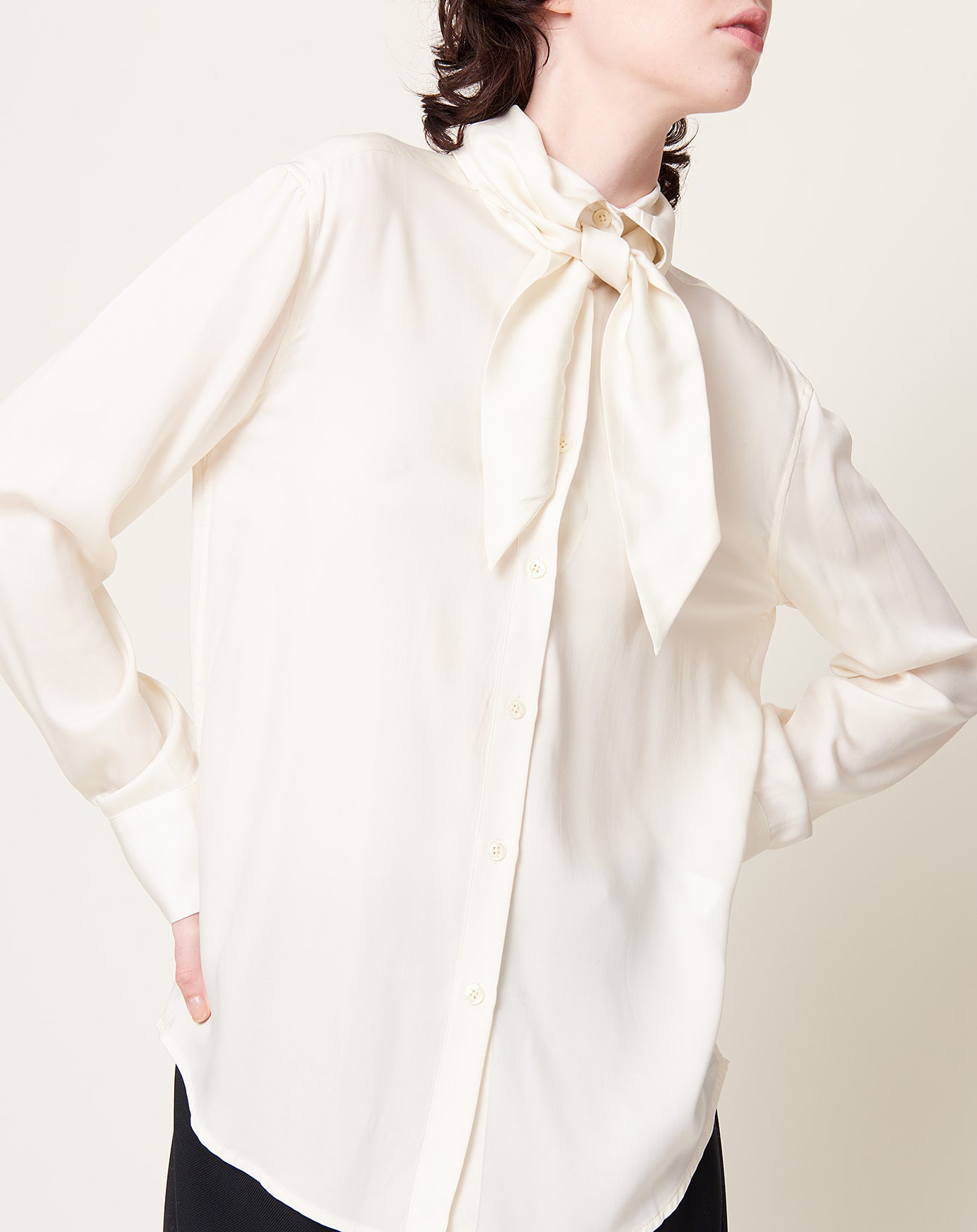 Kallmeyer Renée Button-Up in Ivory