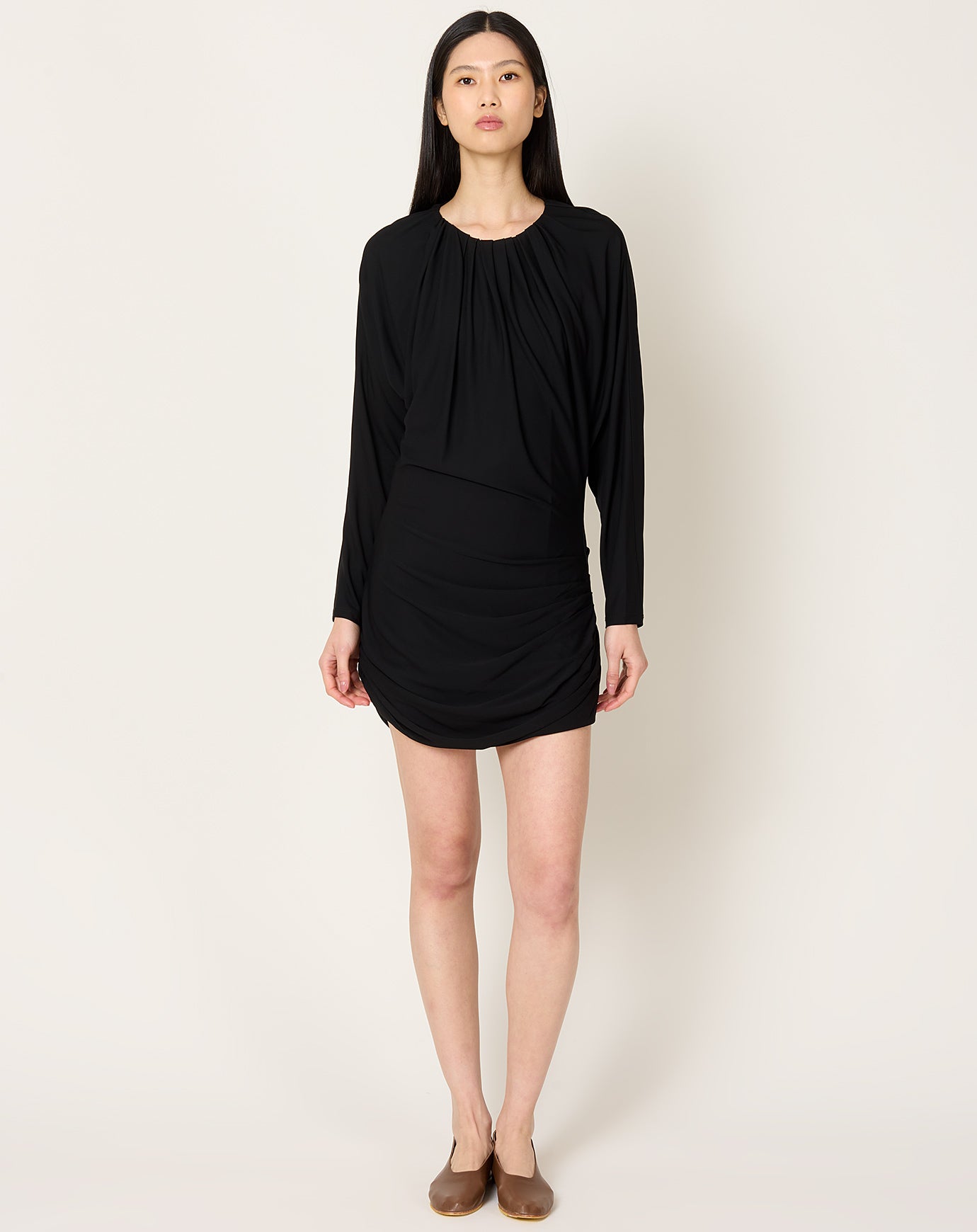 Kallmeyer Rickie Ruched Mini Dress