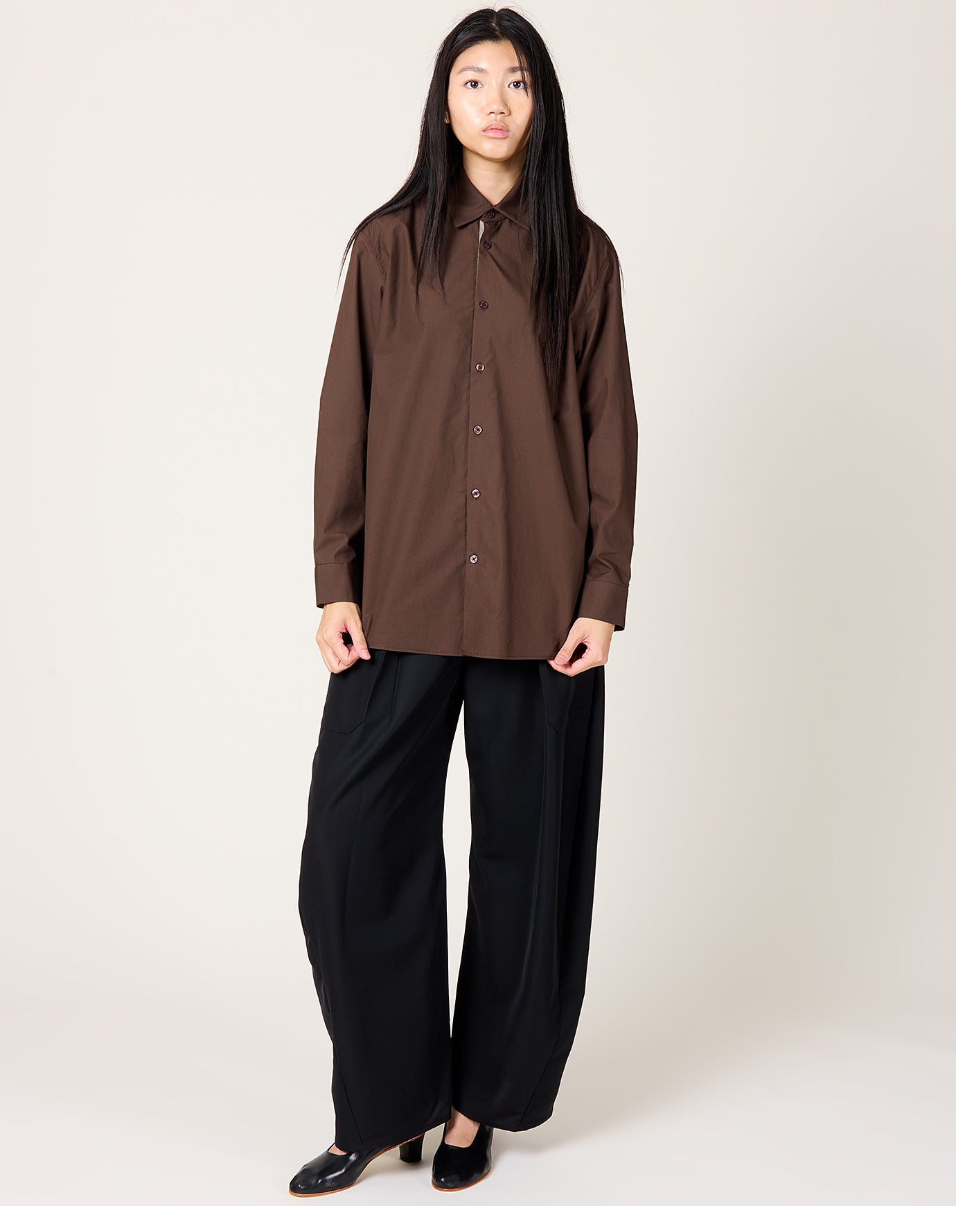 Kallmeyer Signature Button Down in Cocoa