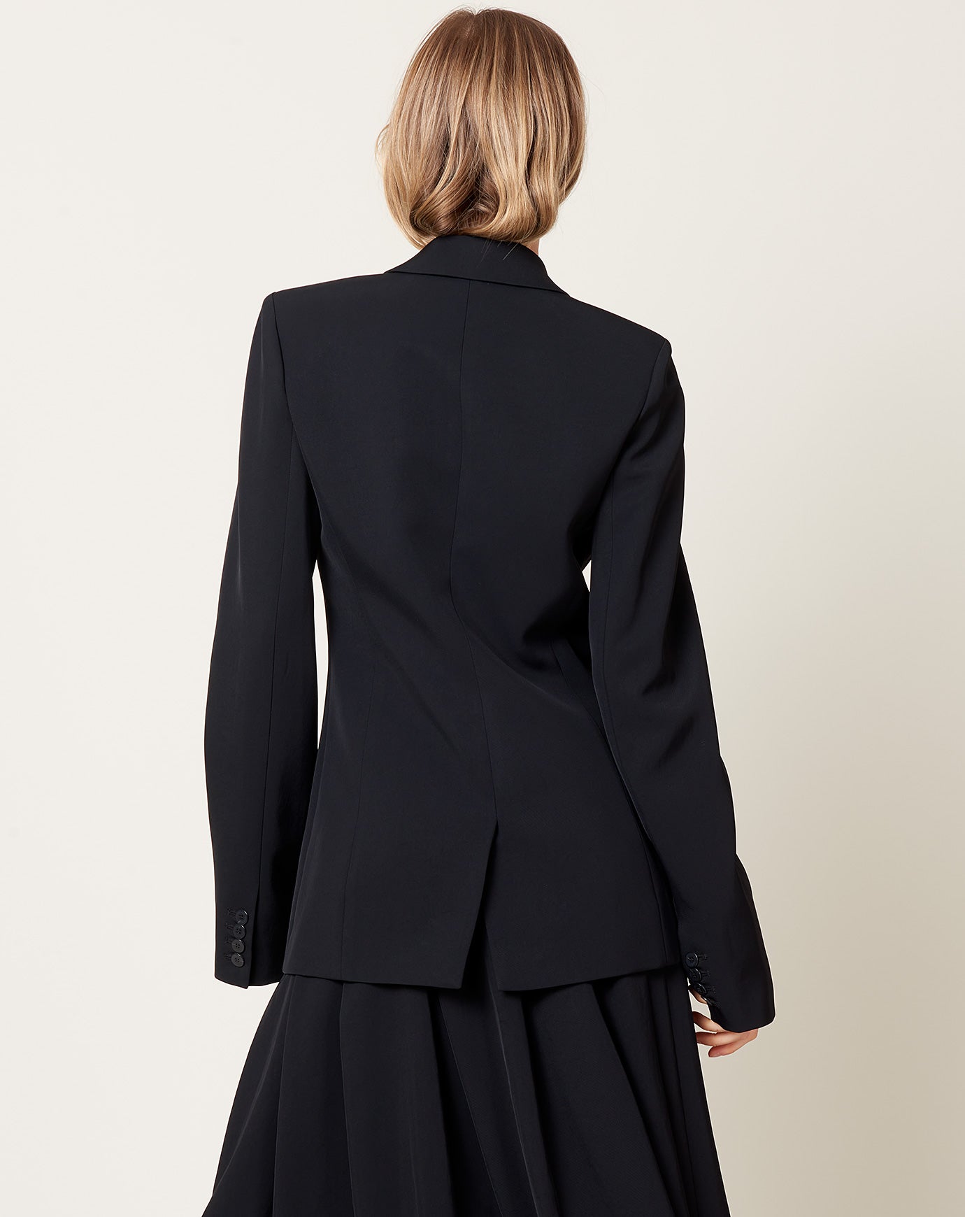 Kallmeyer Thalia Cross Blazer in Black