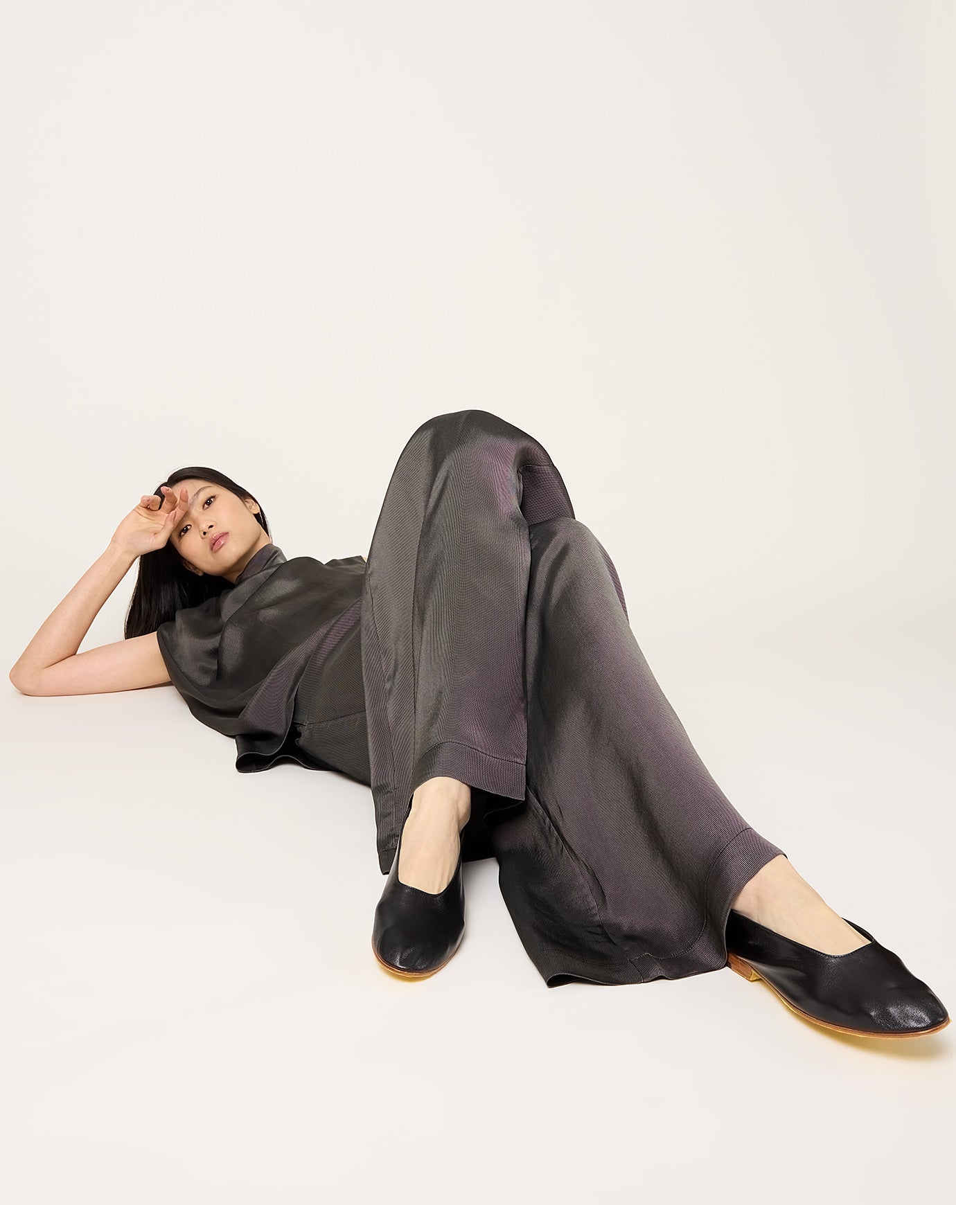 Kallmeyer Wesley Drawstring Pant in Chrome