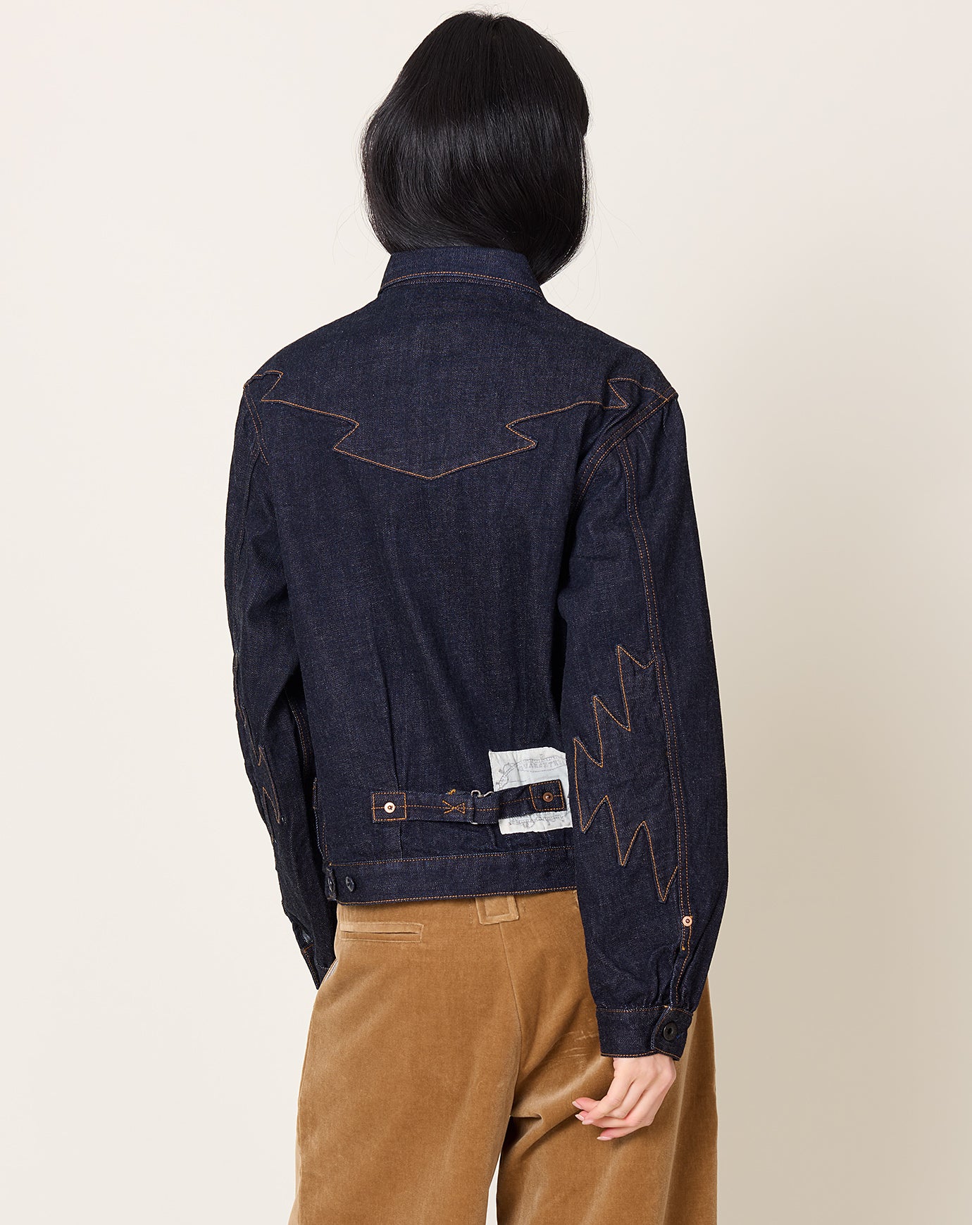 Kapital 12oz Denim STD Thunderbird JKT in IDG