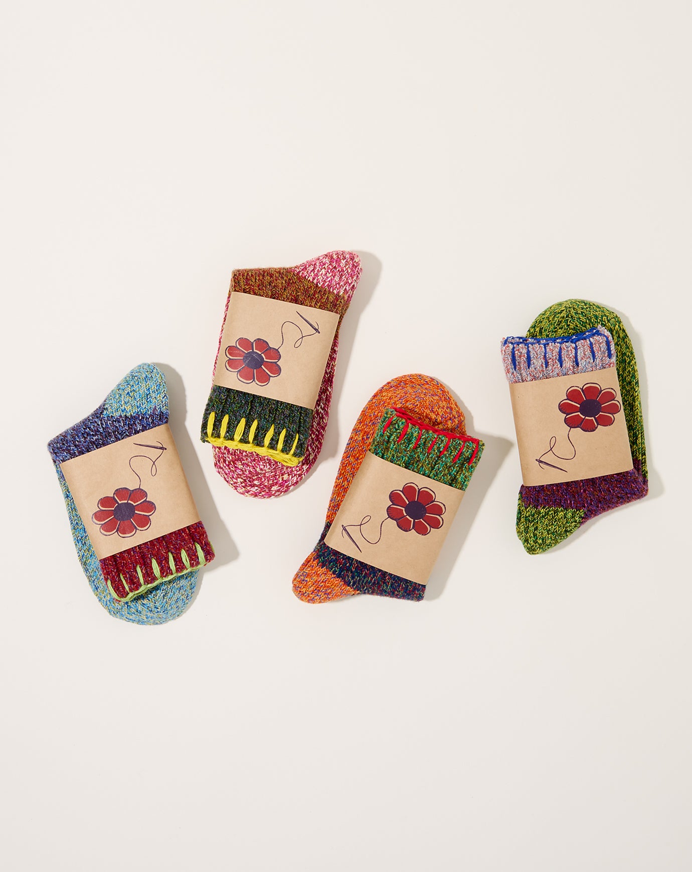 Kapital 56 Yarns Grandrelle GOGH HOBO-Stitch Socks