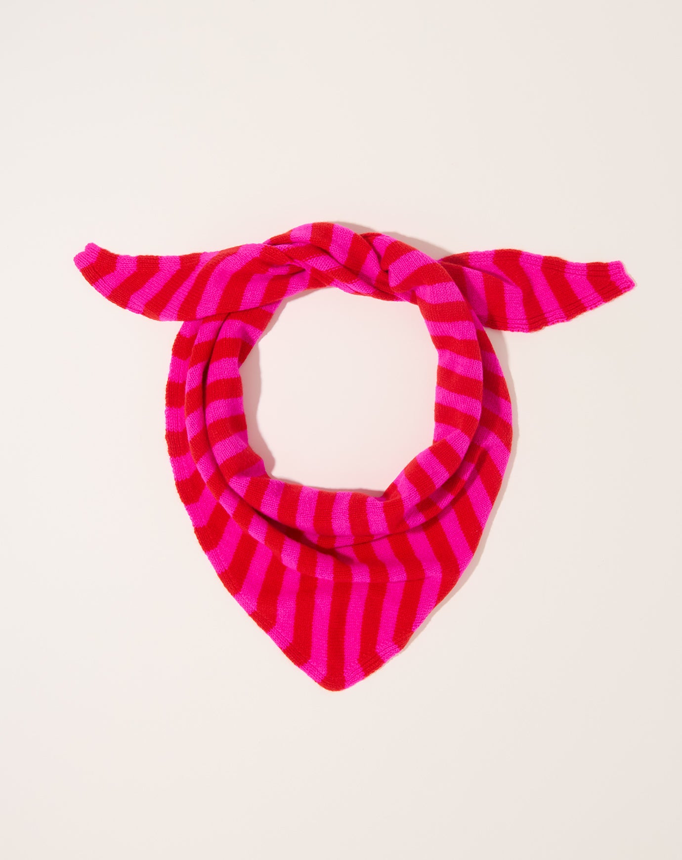 La Fetiche Liva Scarf in Red/Pink