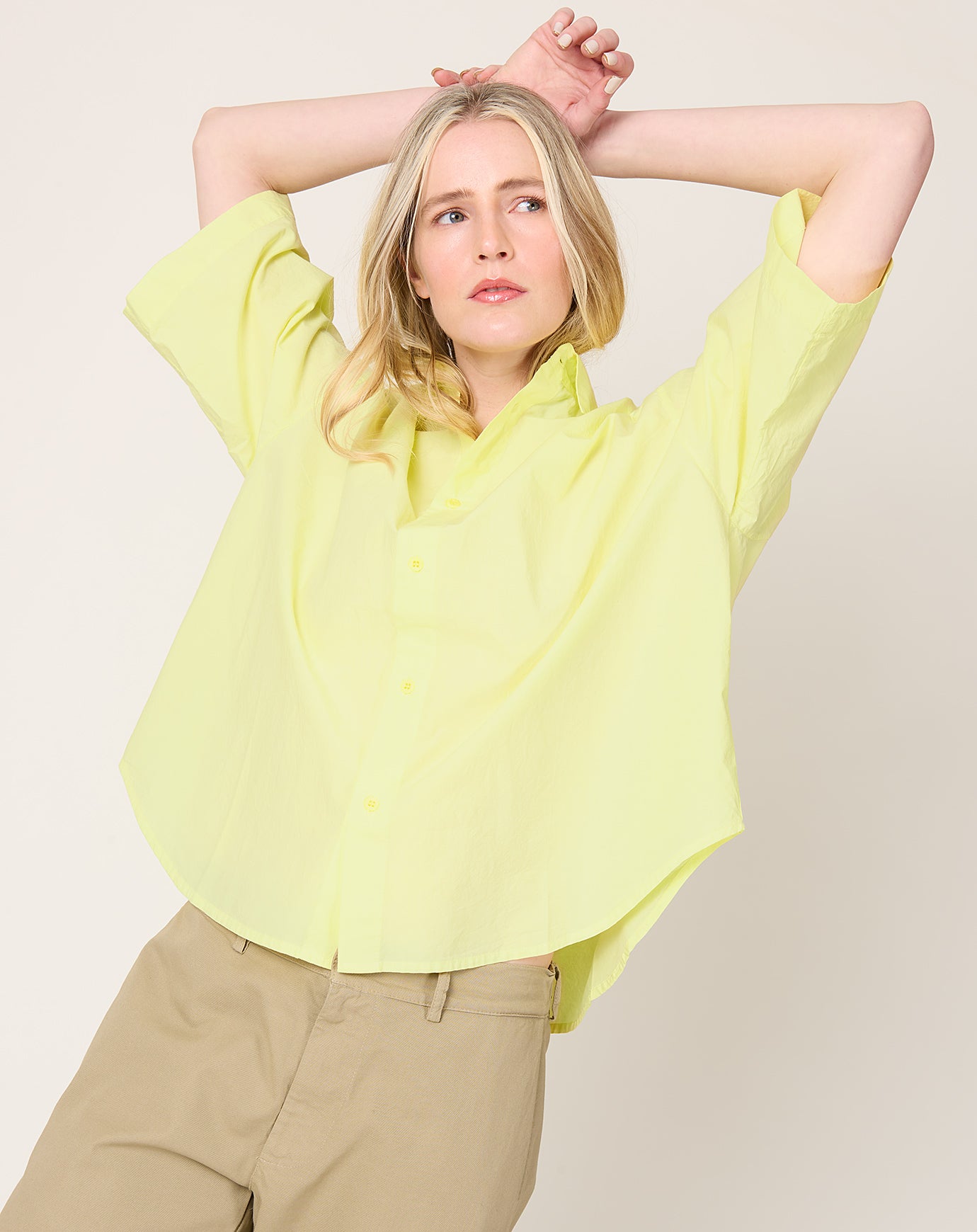 Labo.Art Egadi Shirt in Citronella