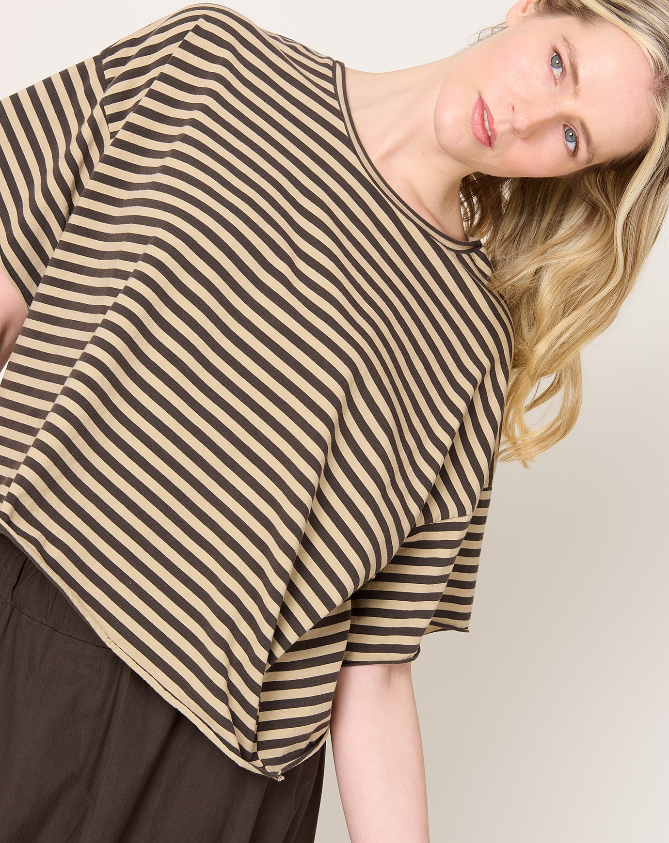 Labo.Art Striped Frida Tee in Sonora