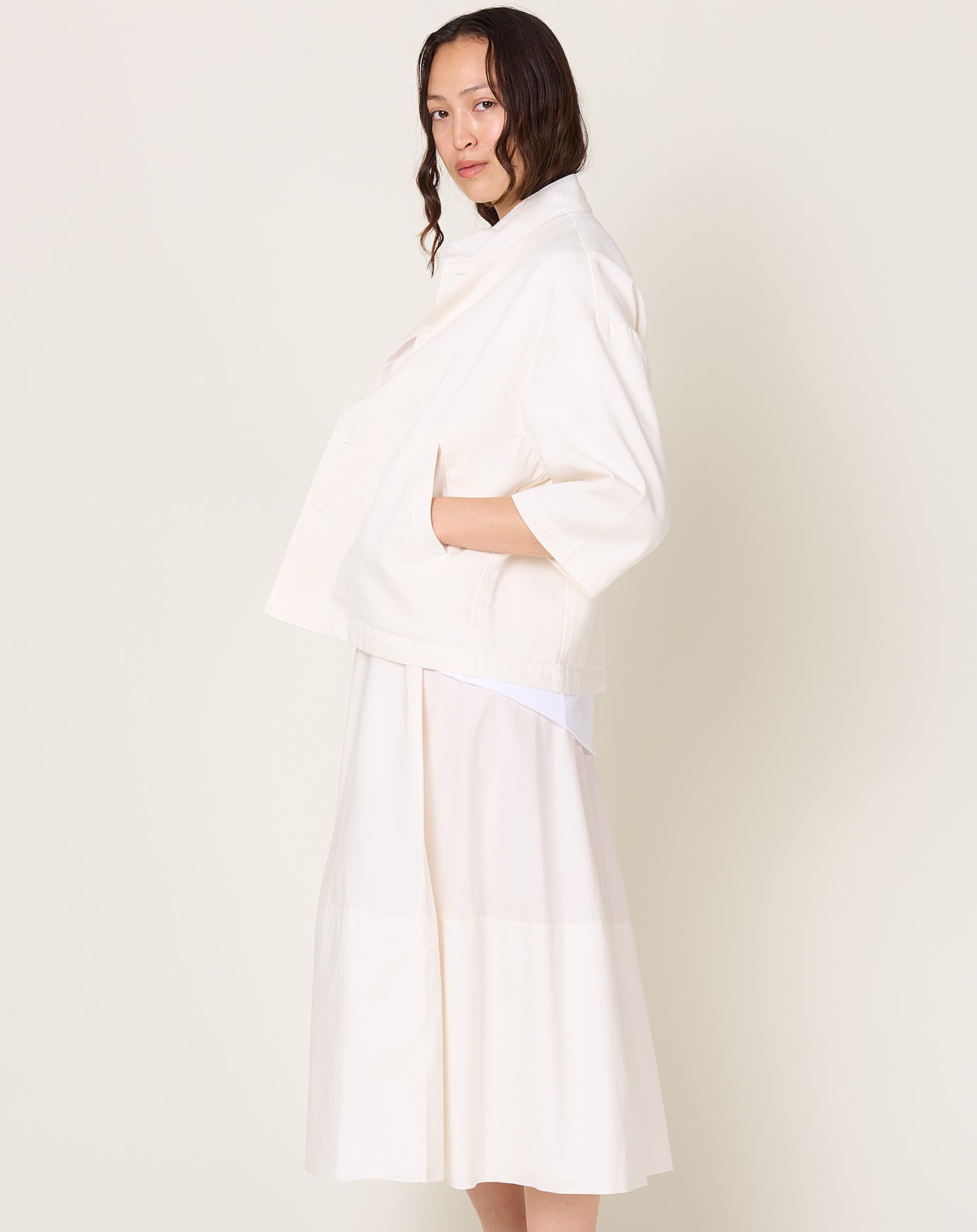 Labo.Art Agave Jacket in Panna