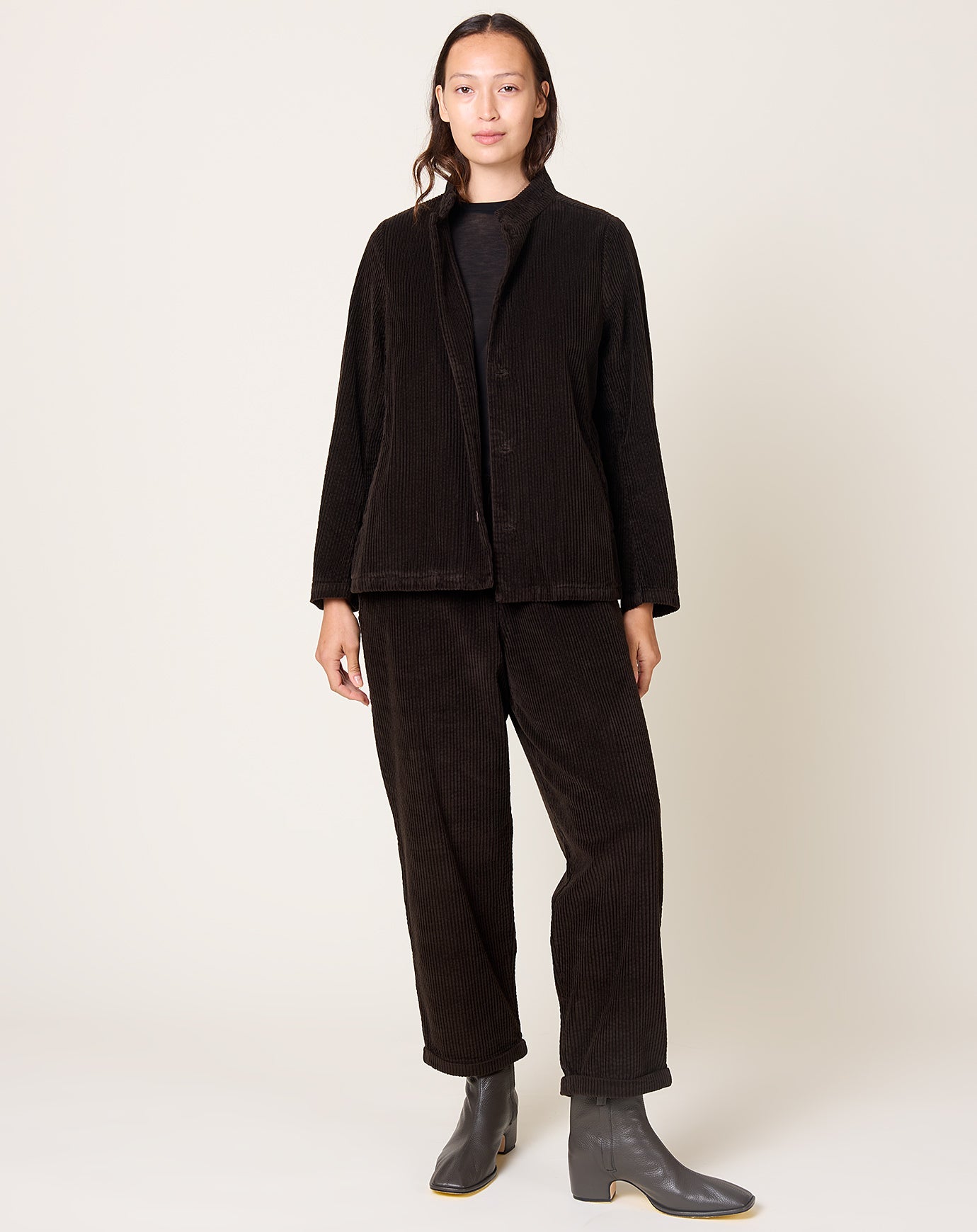Labo.Art Pireo Jacket in Cacao Corduory