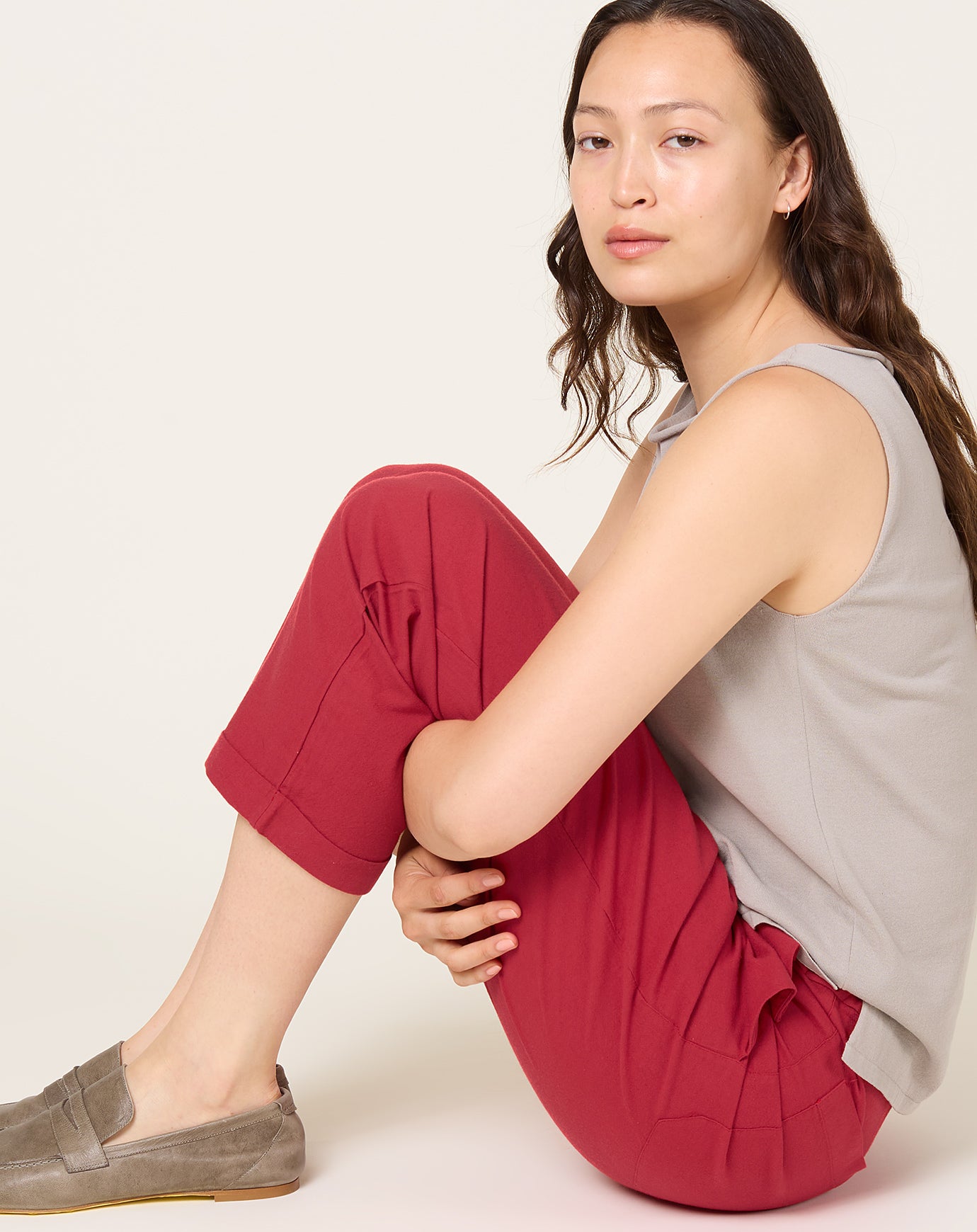 Labo.Art Vela Pant in Magenta