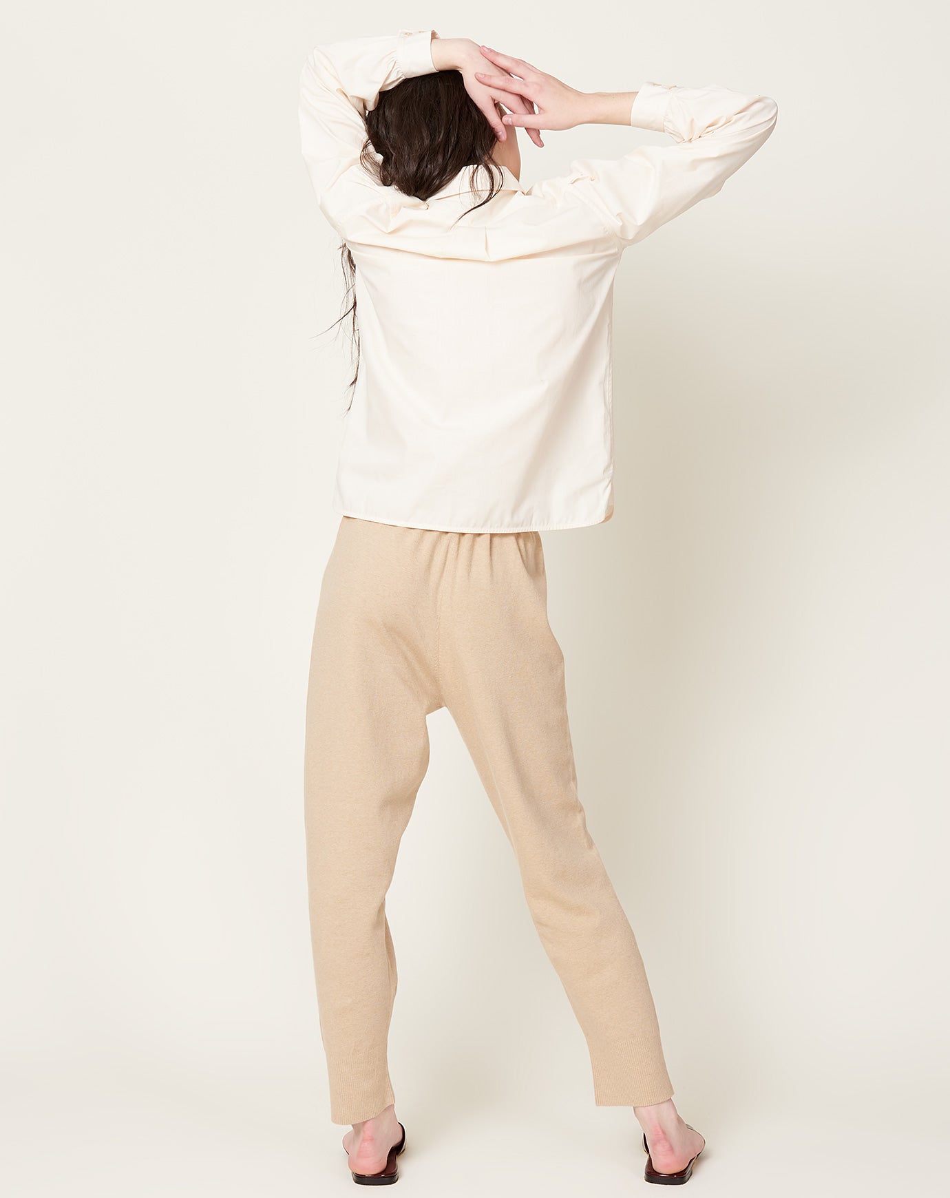 Lauren Manoogian Base Pants in Antique Melange