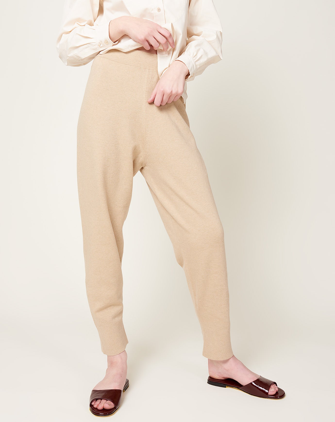 Lauren Manoogian Base Pants in Antique Melange