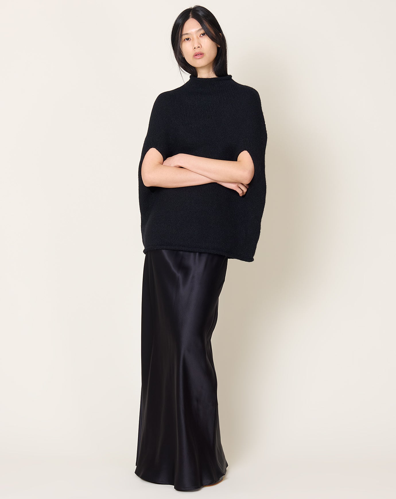 Lauren Manoogian Bottle Cape in Black