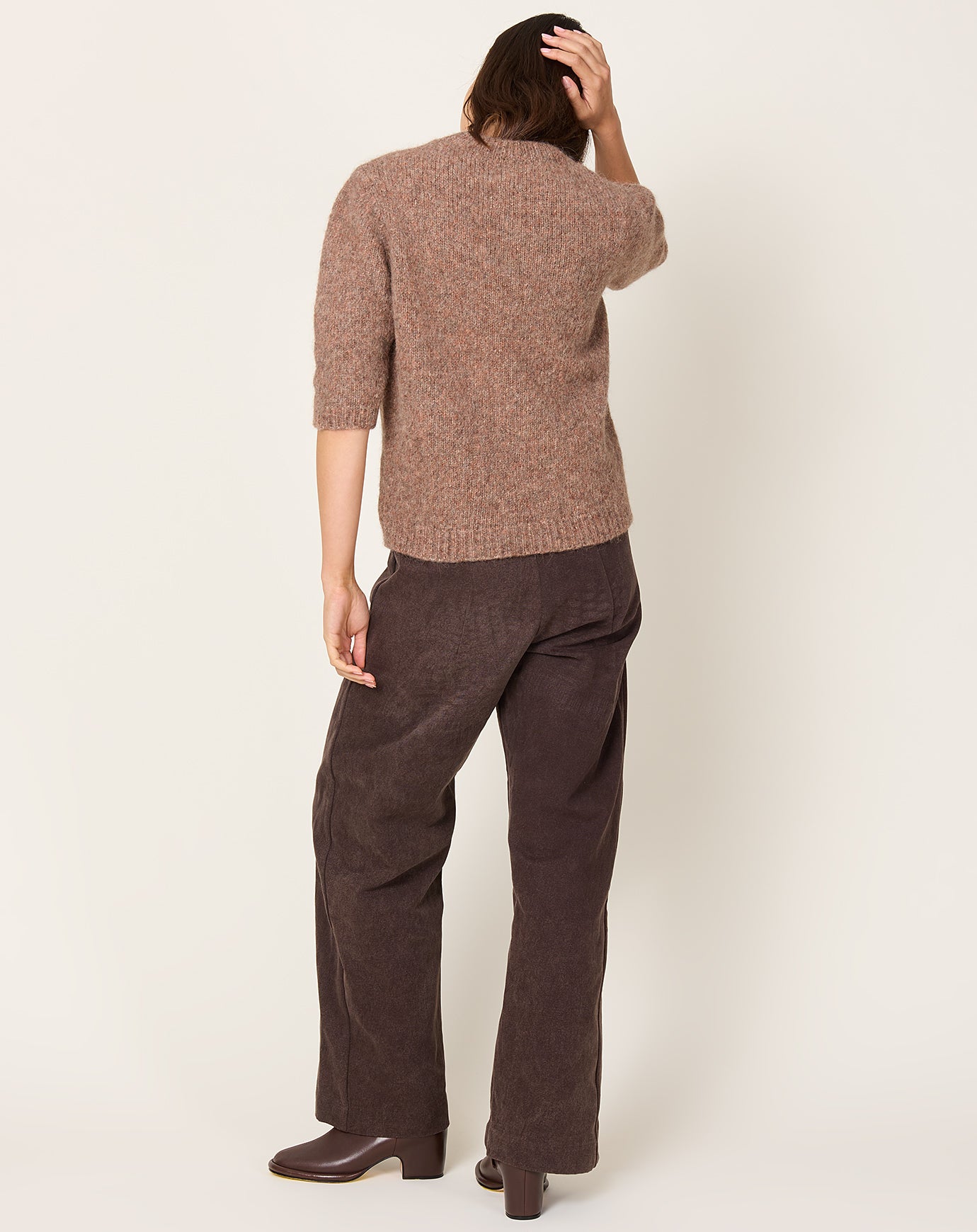 Lauren Manoogian Canvas Gallery Pants in Washed Soil