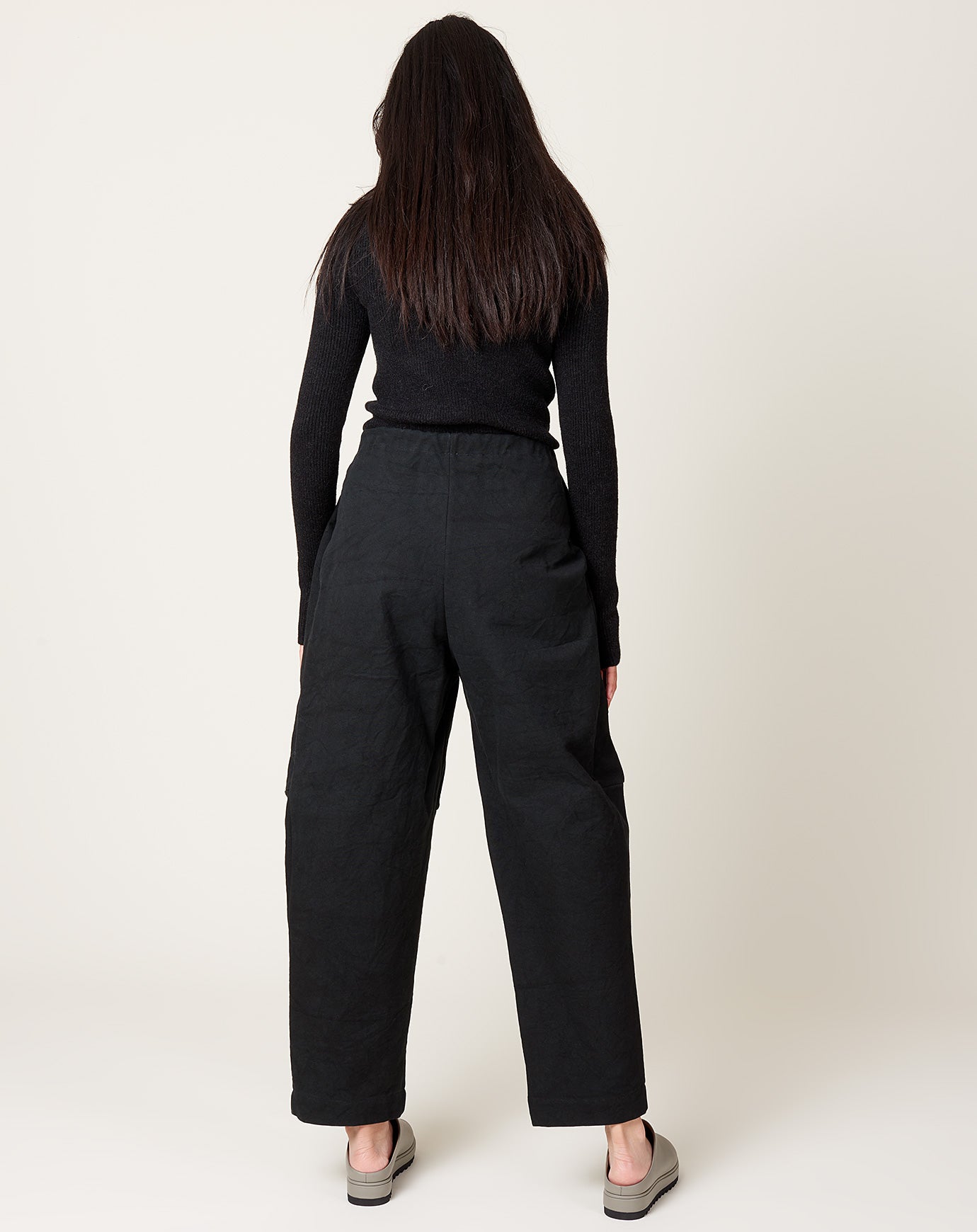 Lauren Manoogian Canvas Pants in Black