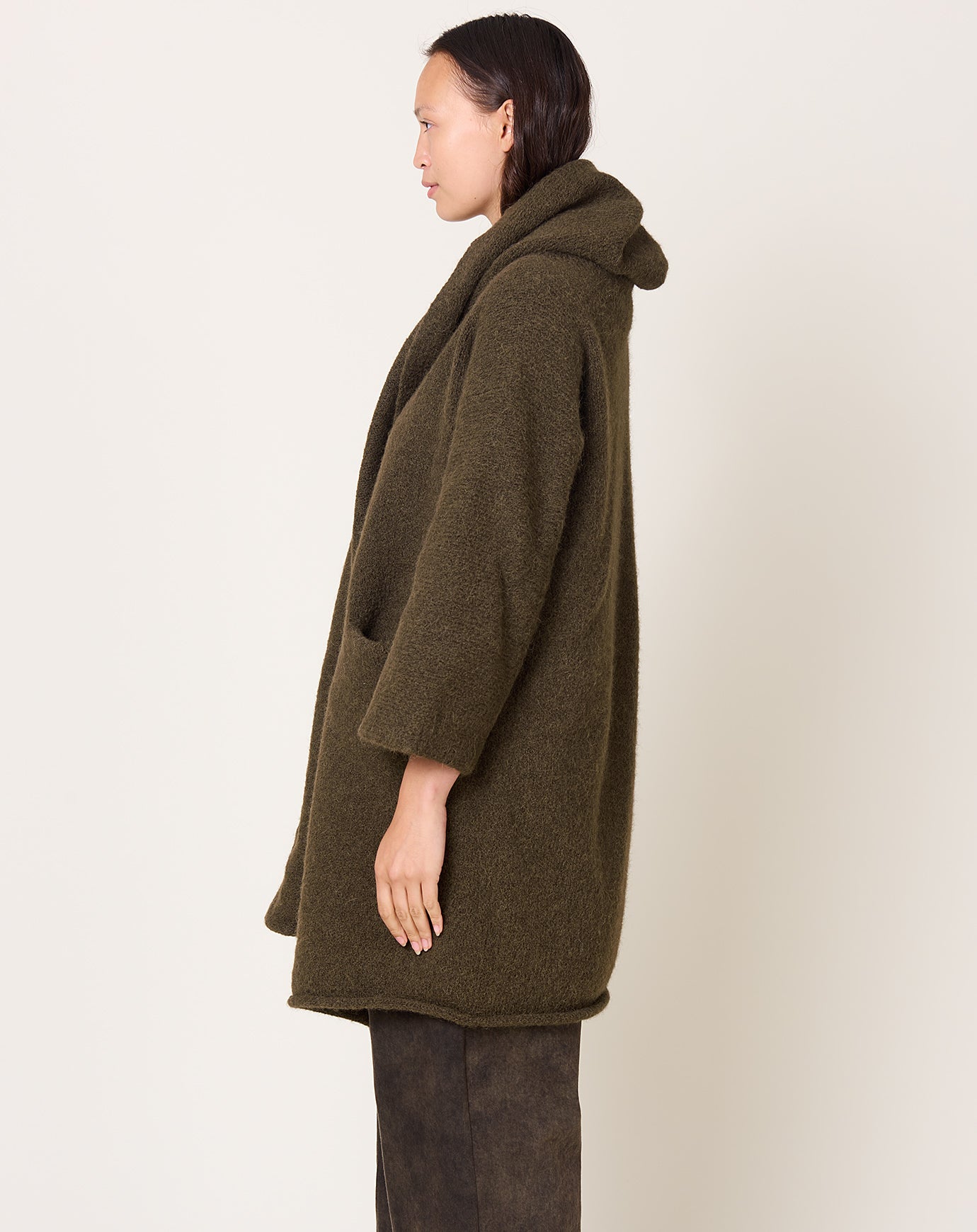 Lauren Manoogian Capote Coat in Olive