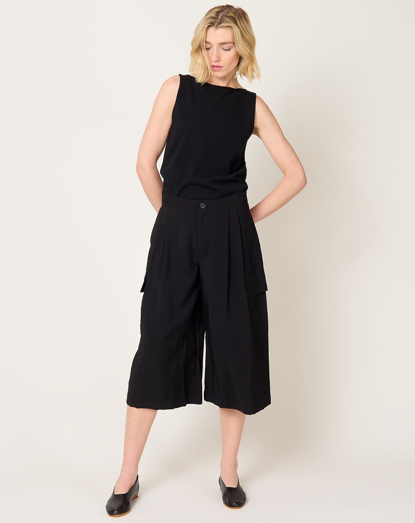 Lauren Manoogian Cargo Pants in Black