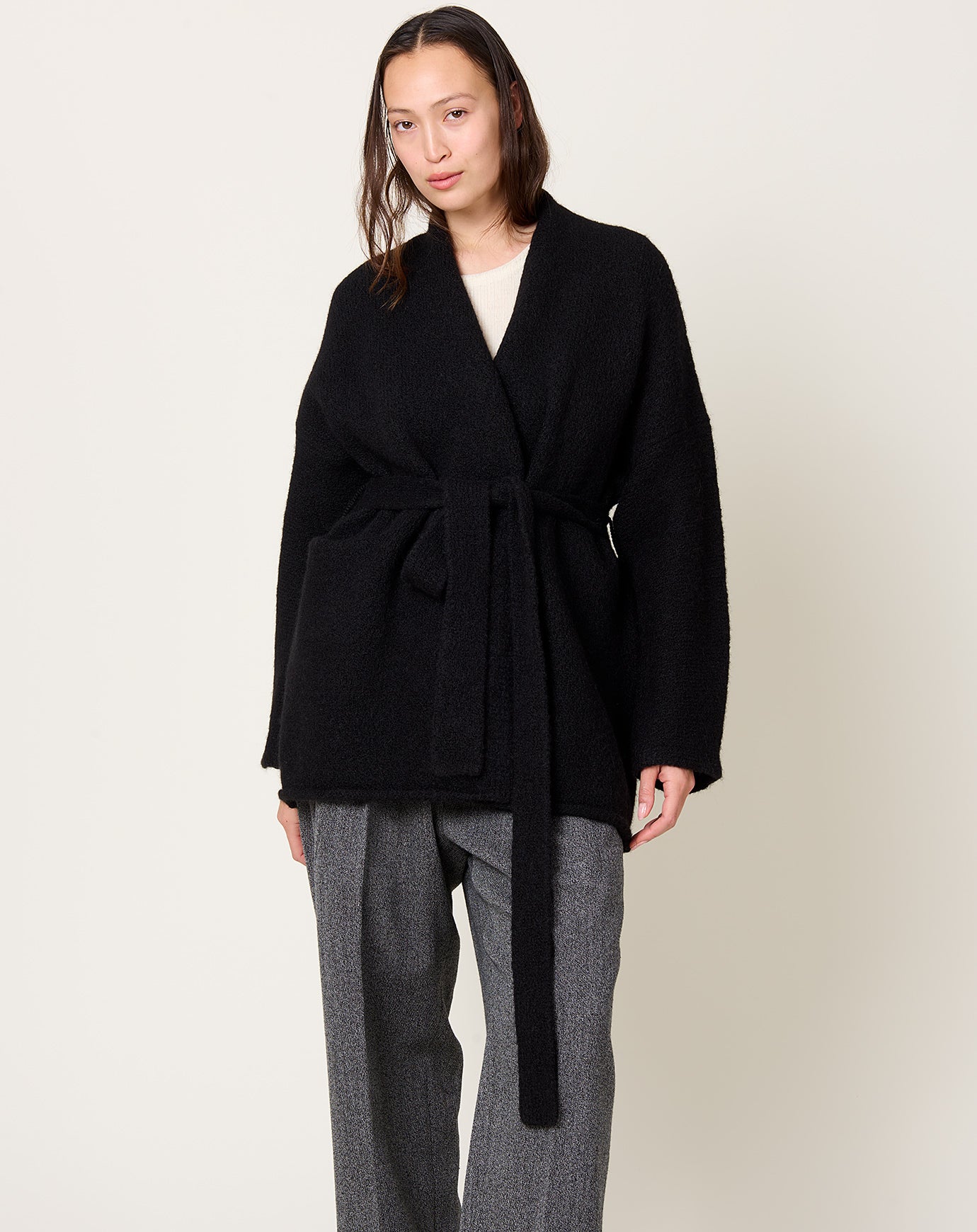 Lauren Manoogian Coto Cardigan in Black