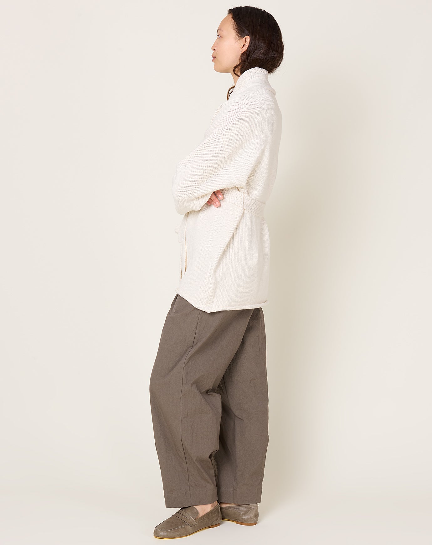 Lauren Manoogian Coto Cardigan in Bone