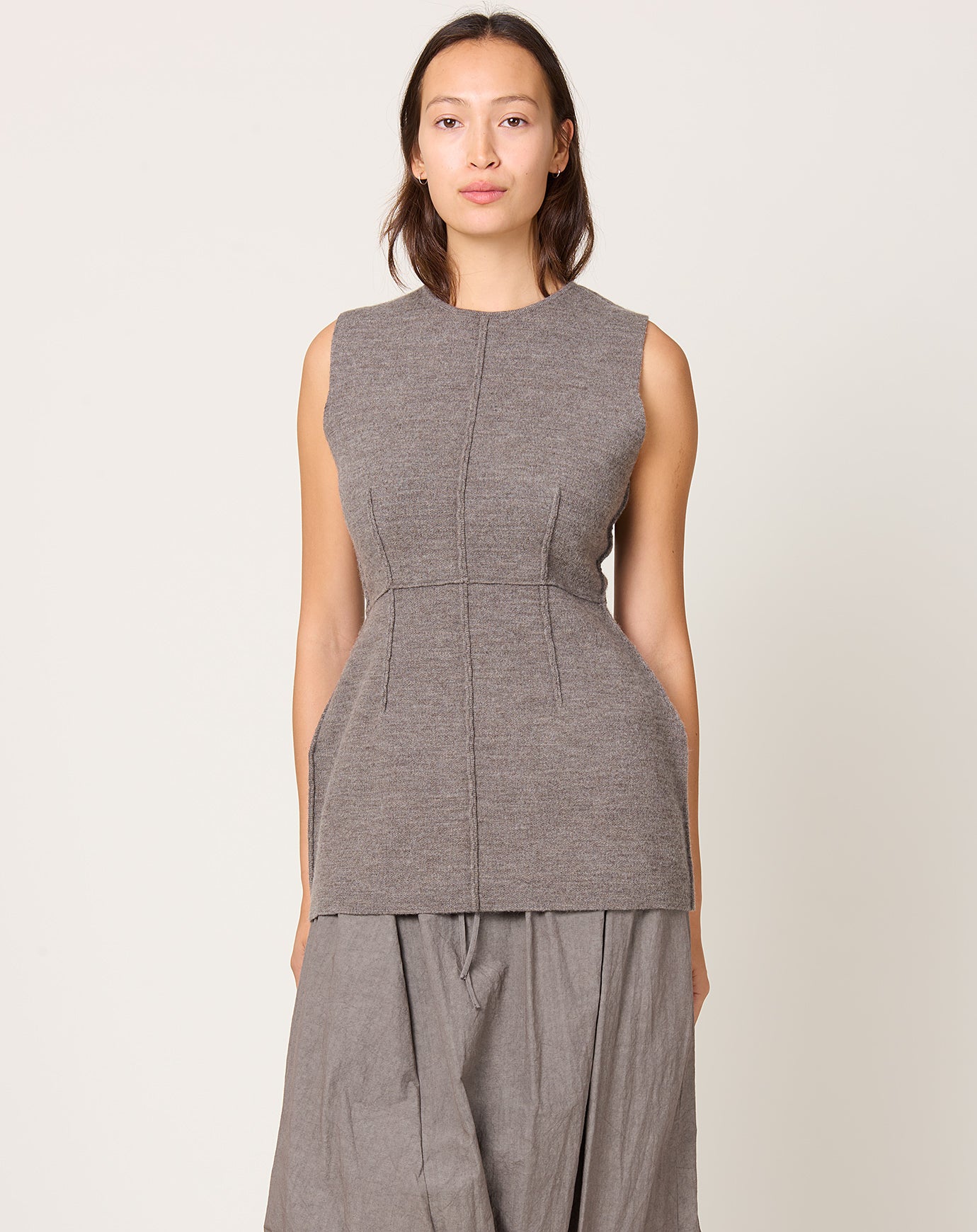 Lauren Manoogian Double Knit Bodice in Cinder
