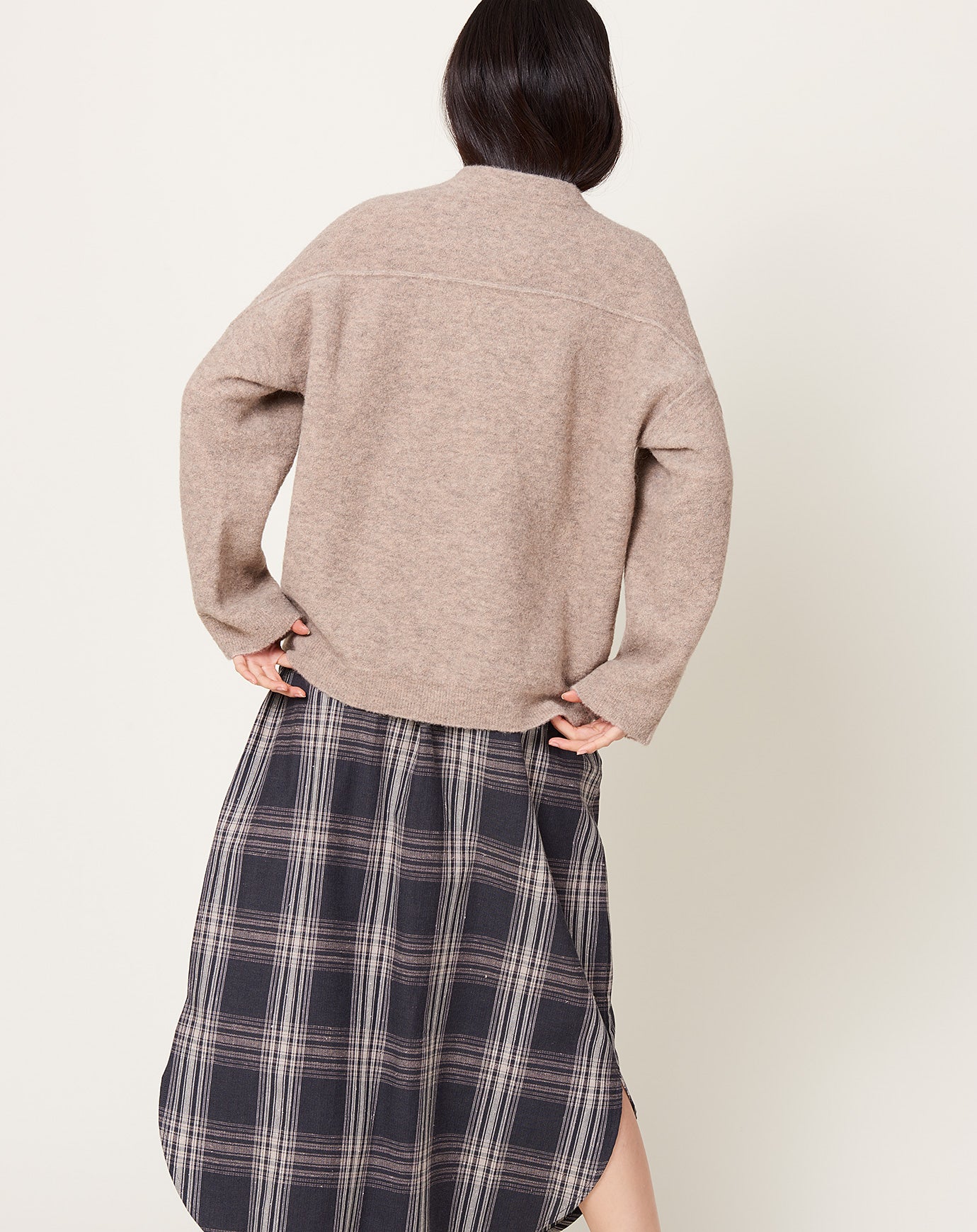 Lauren Manoogian Fleece Crewneck in Moth