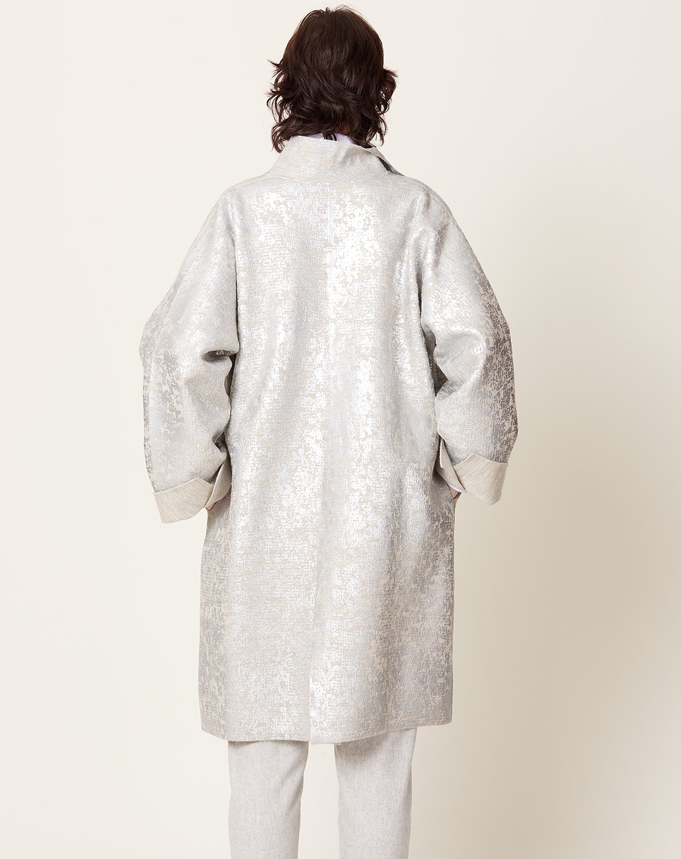 Lauren Manoogian Foil Car Coat