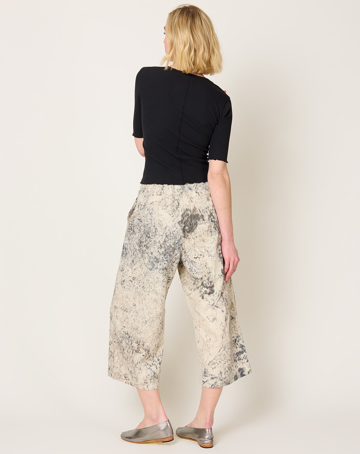 Lauren Manoogian Hand Paint Pants in Natural
