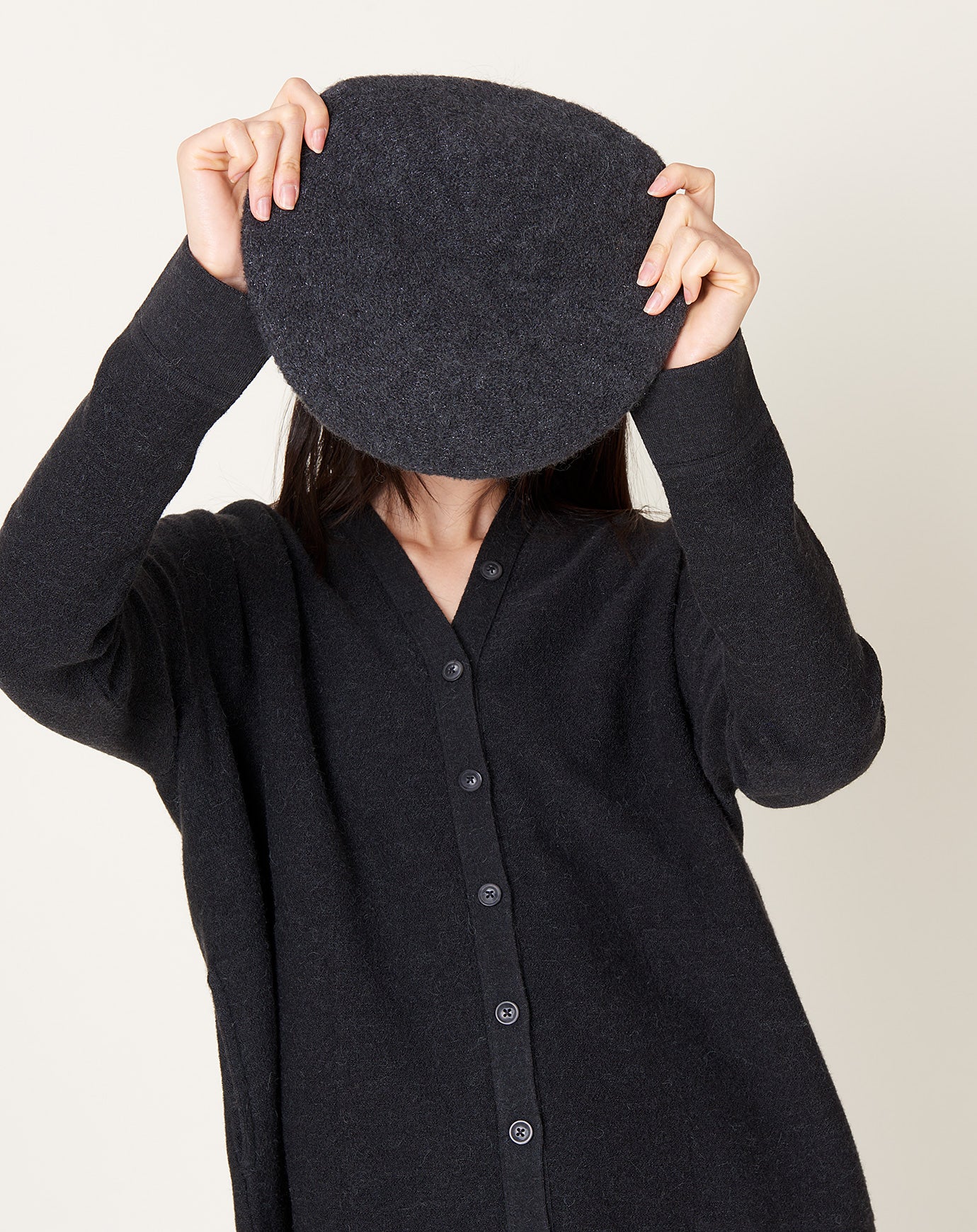 Lauren Manoogian Horizontal Beret in Ink