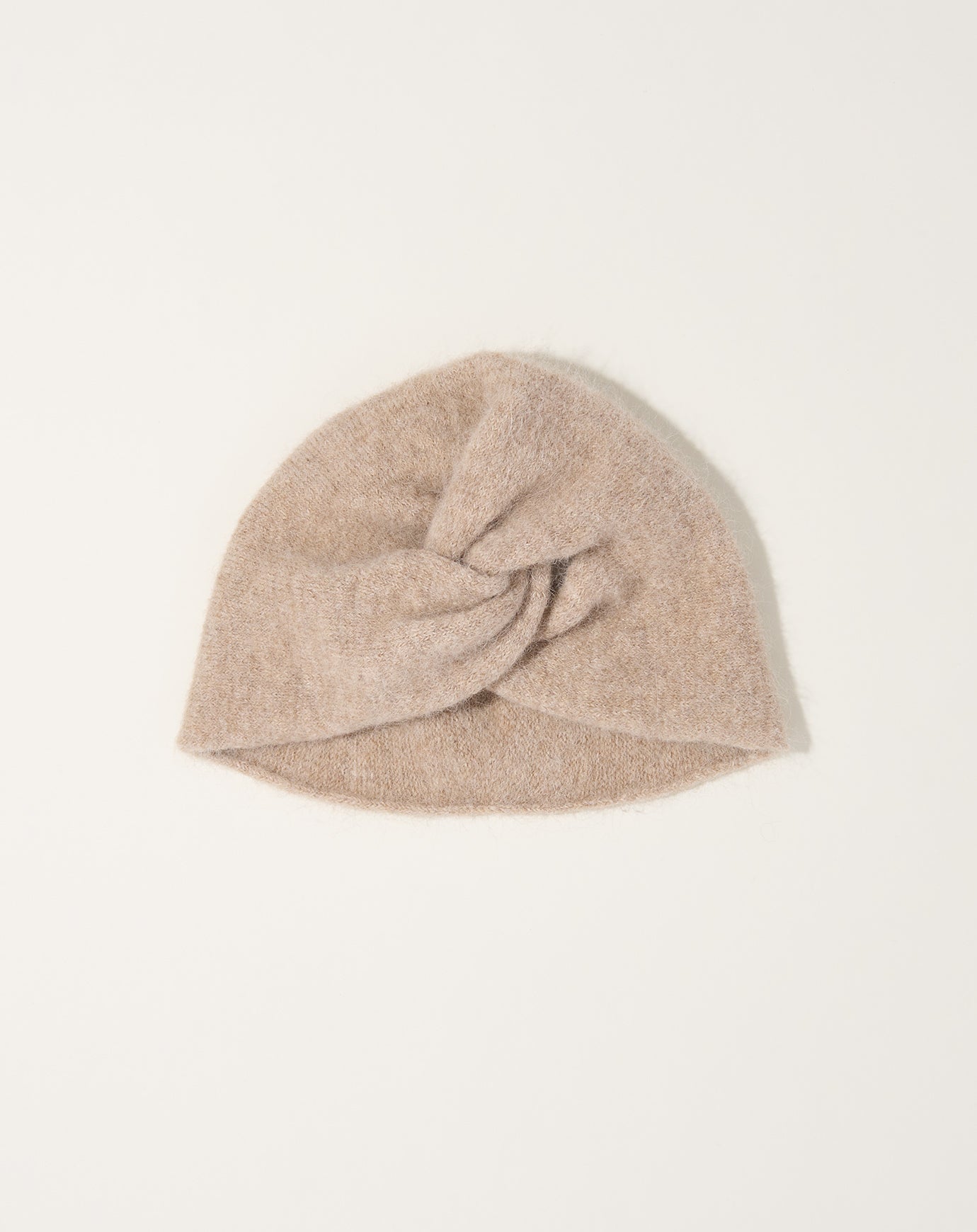 Lauren Manoogian Knot Turban in Husk