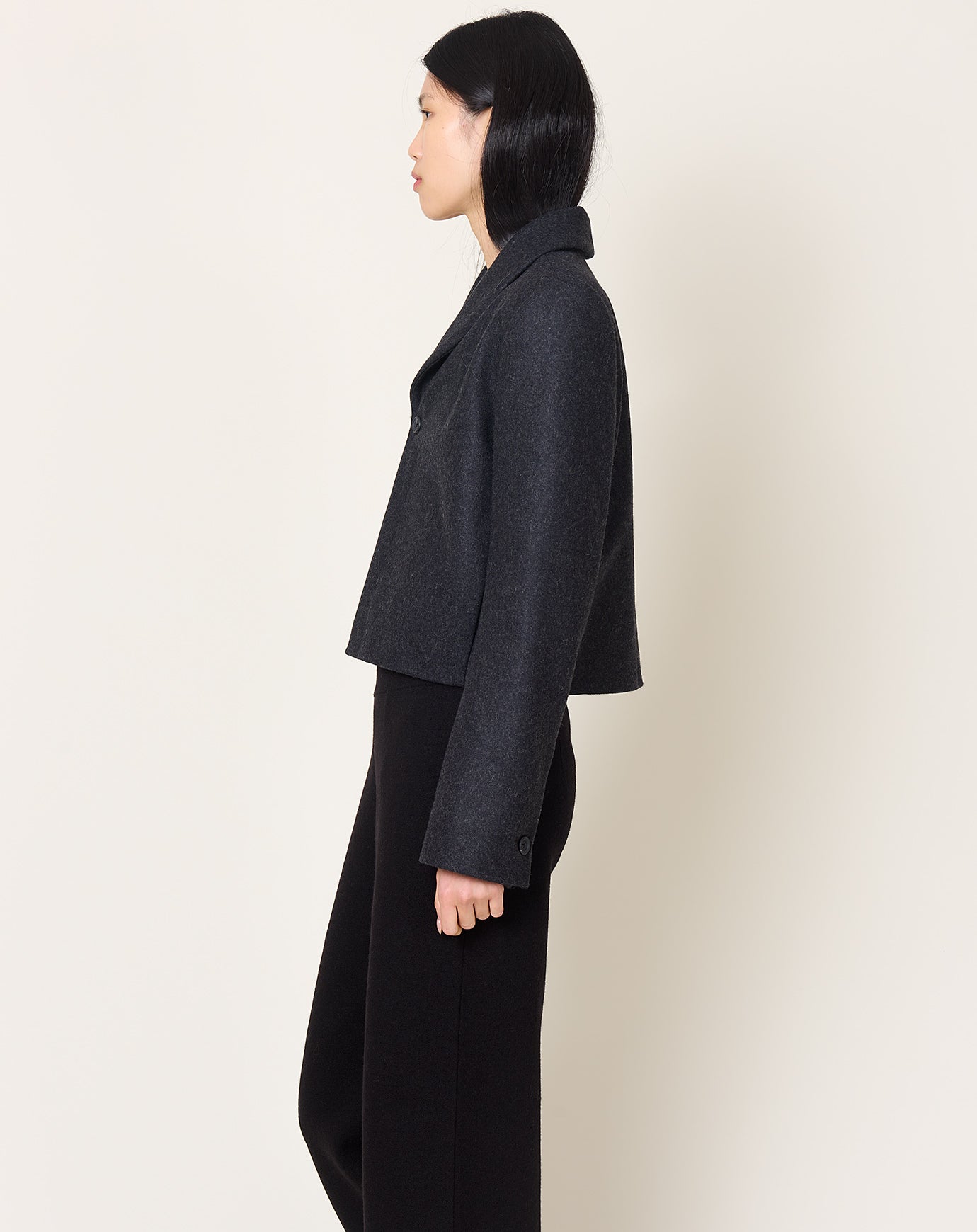Lauren Manoogian Land Blazer in Charcoal