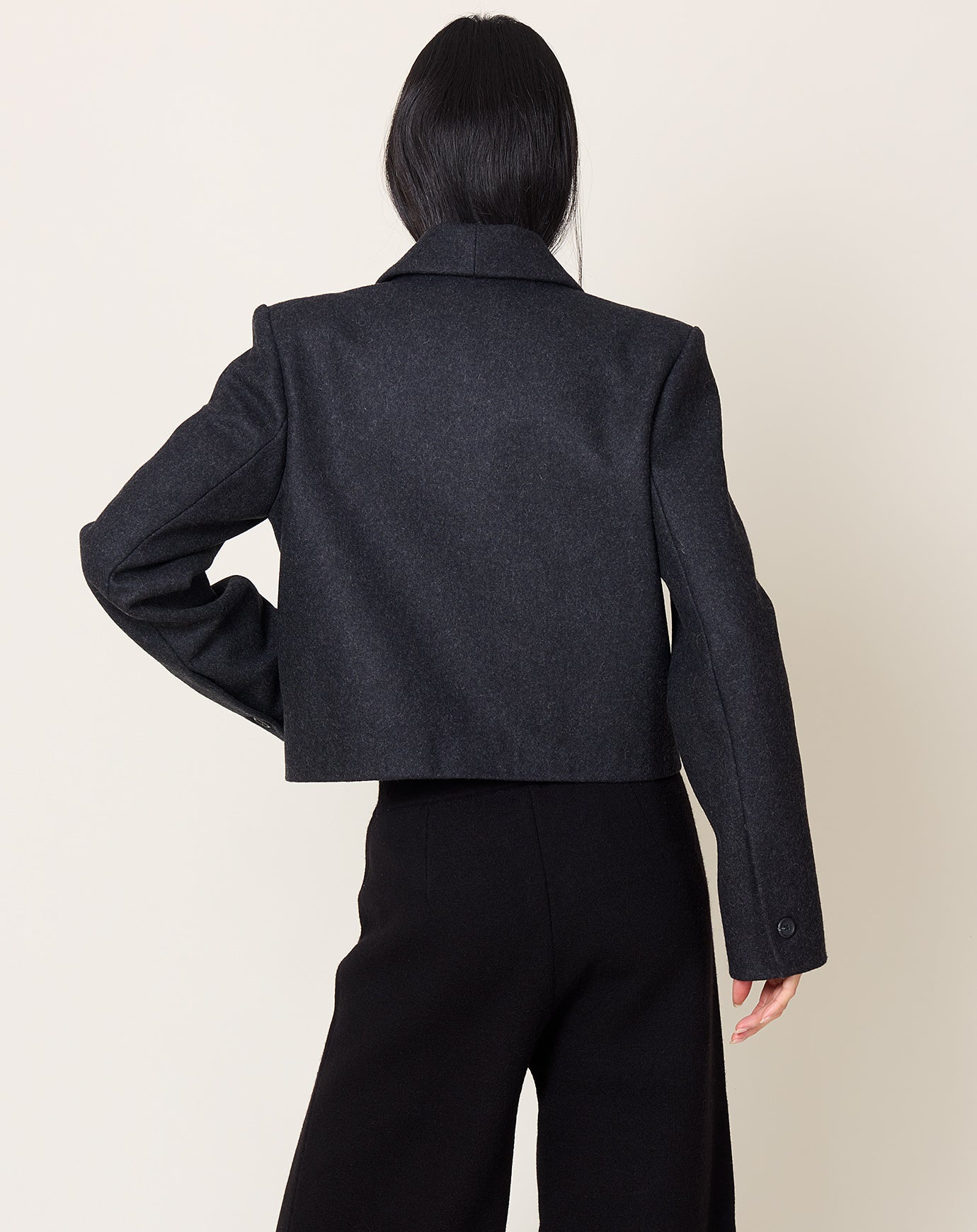 Lauren Manoogian Land Blazer in Charcoal