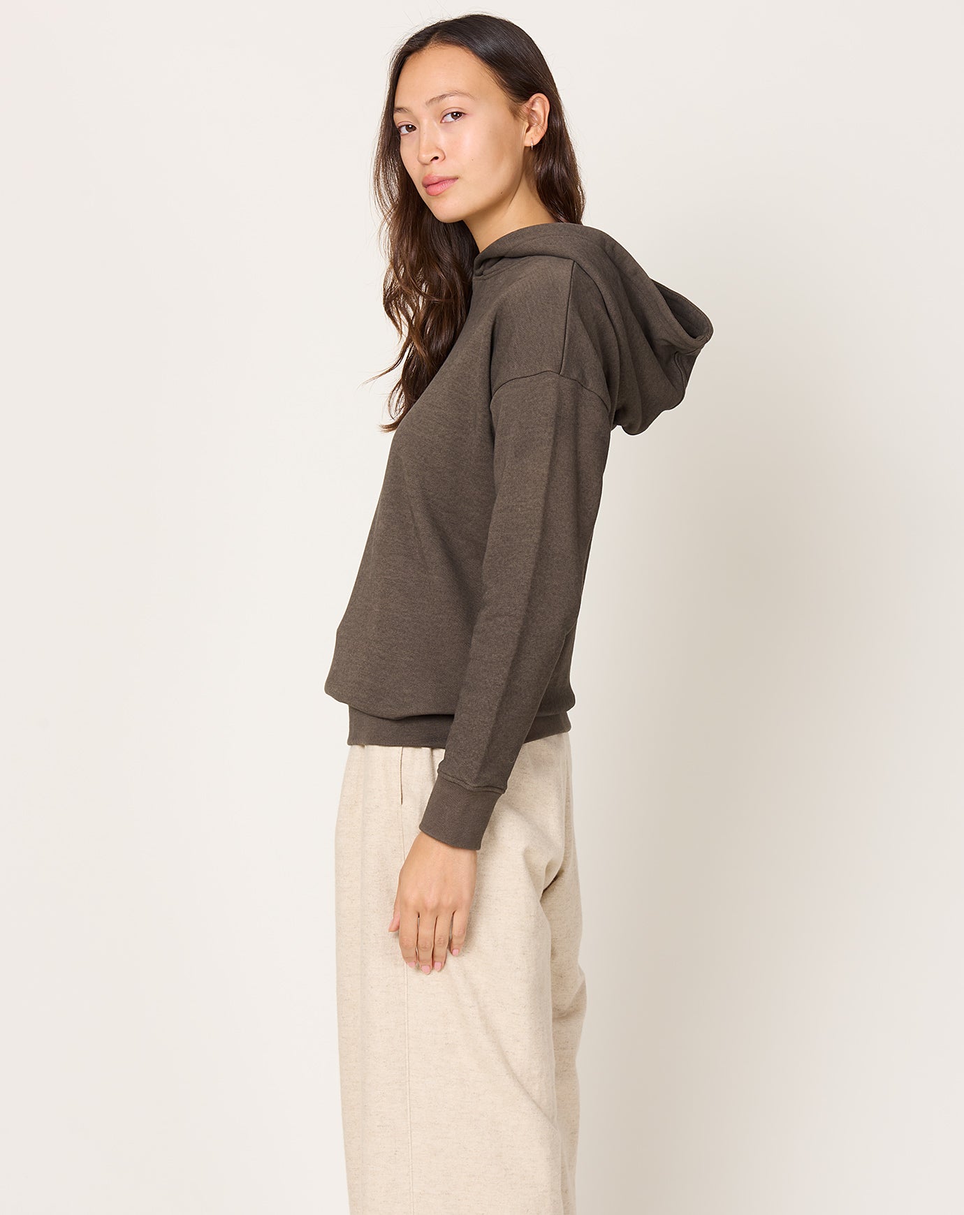 Lauren Manoogian Layer Hoodie in Painted Barnwood