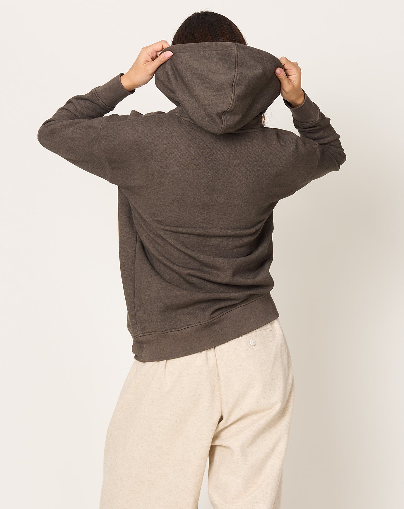 Lauren Manoogian Layer Hoodie in Painted Barnwood
