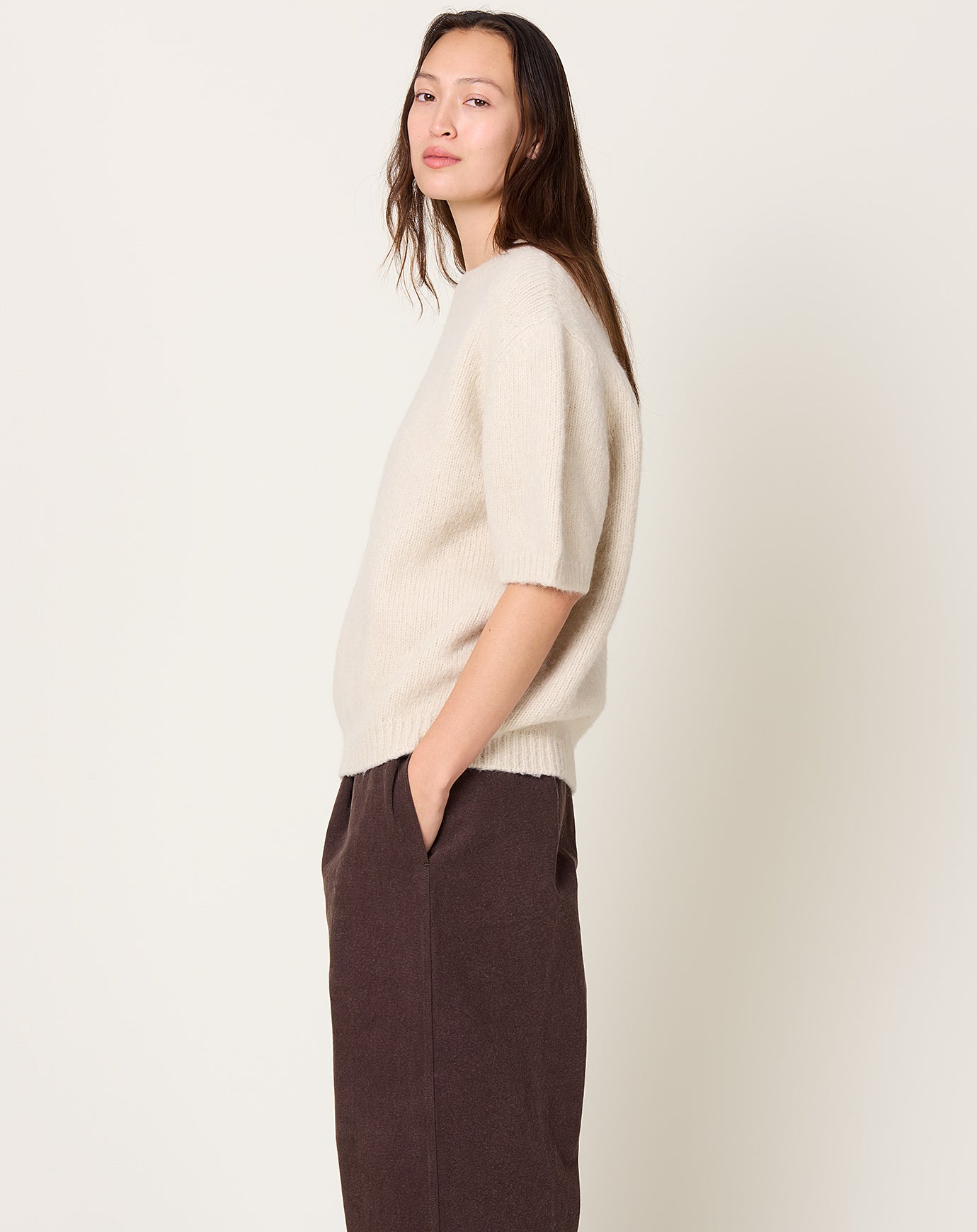 Lauren Manoogian Loft S/S Crewneck in Vintage